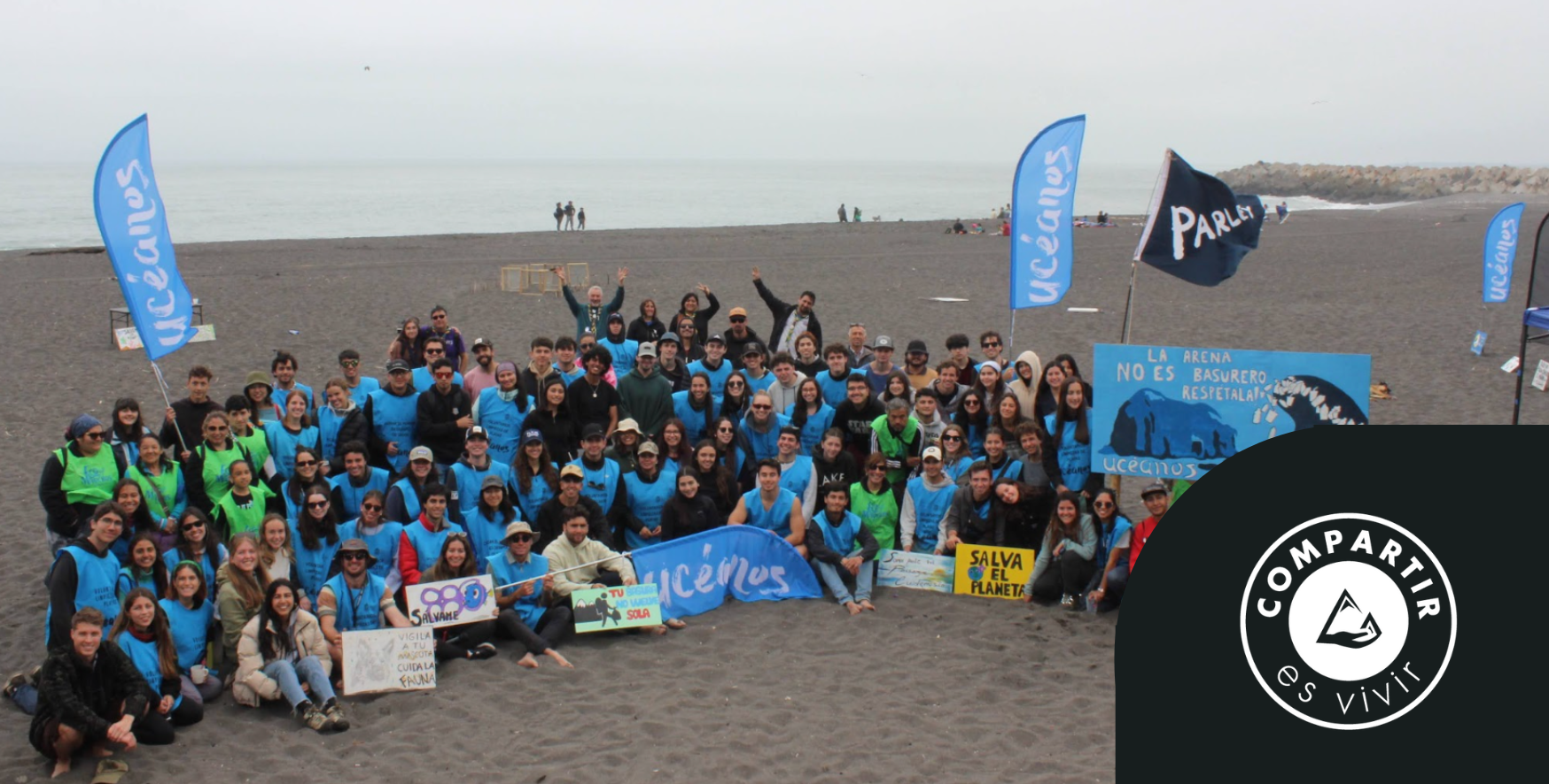 Limpieza en Playa de Constitución UCEANOS