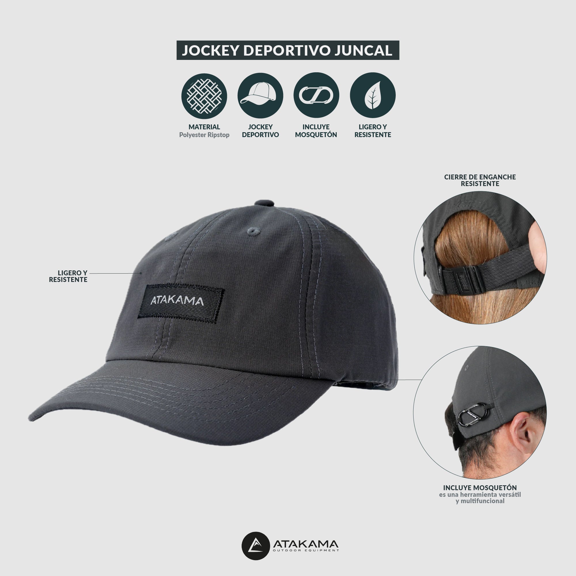 BRANDING ETMDAY Jockey deportivo Juncal Gris Roca