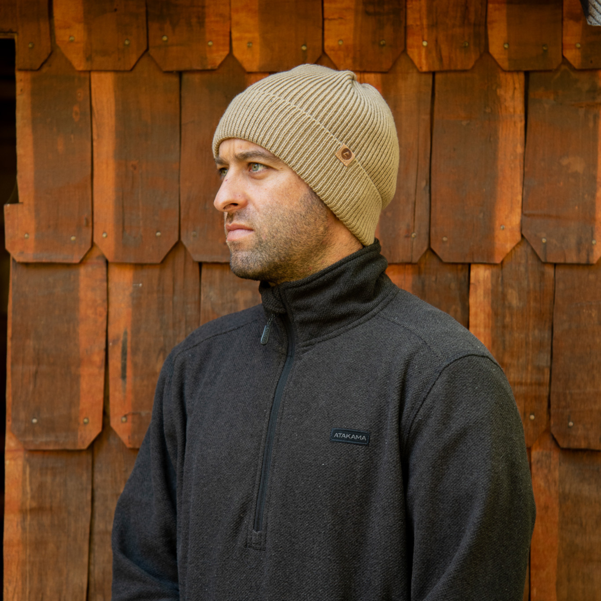 Gorro beanie Limarí Beige