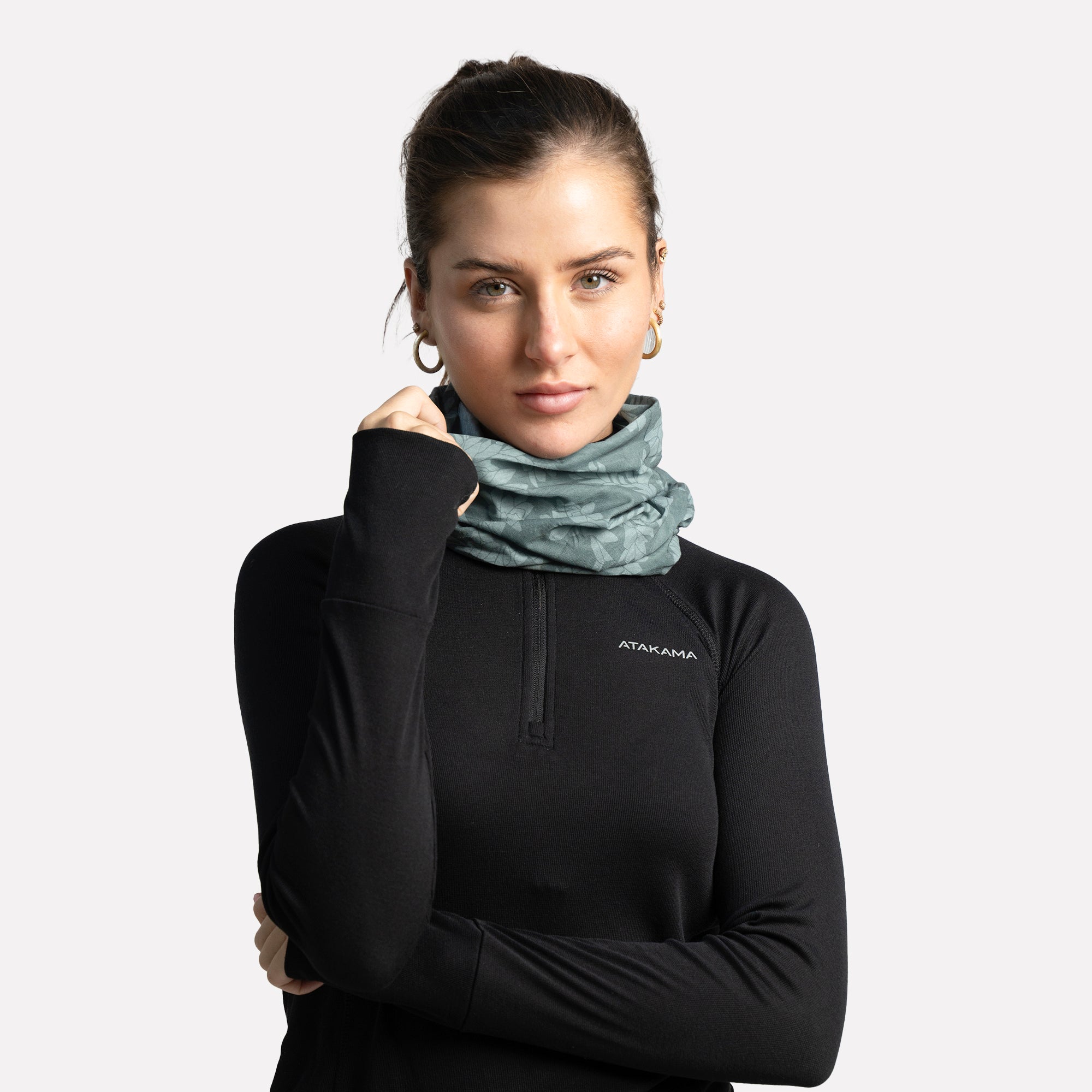 Bandana Palena multifuncional Celeste Alerce