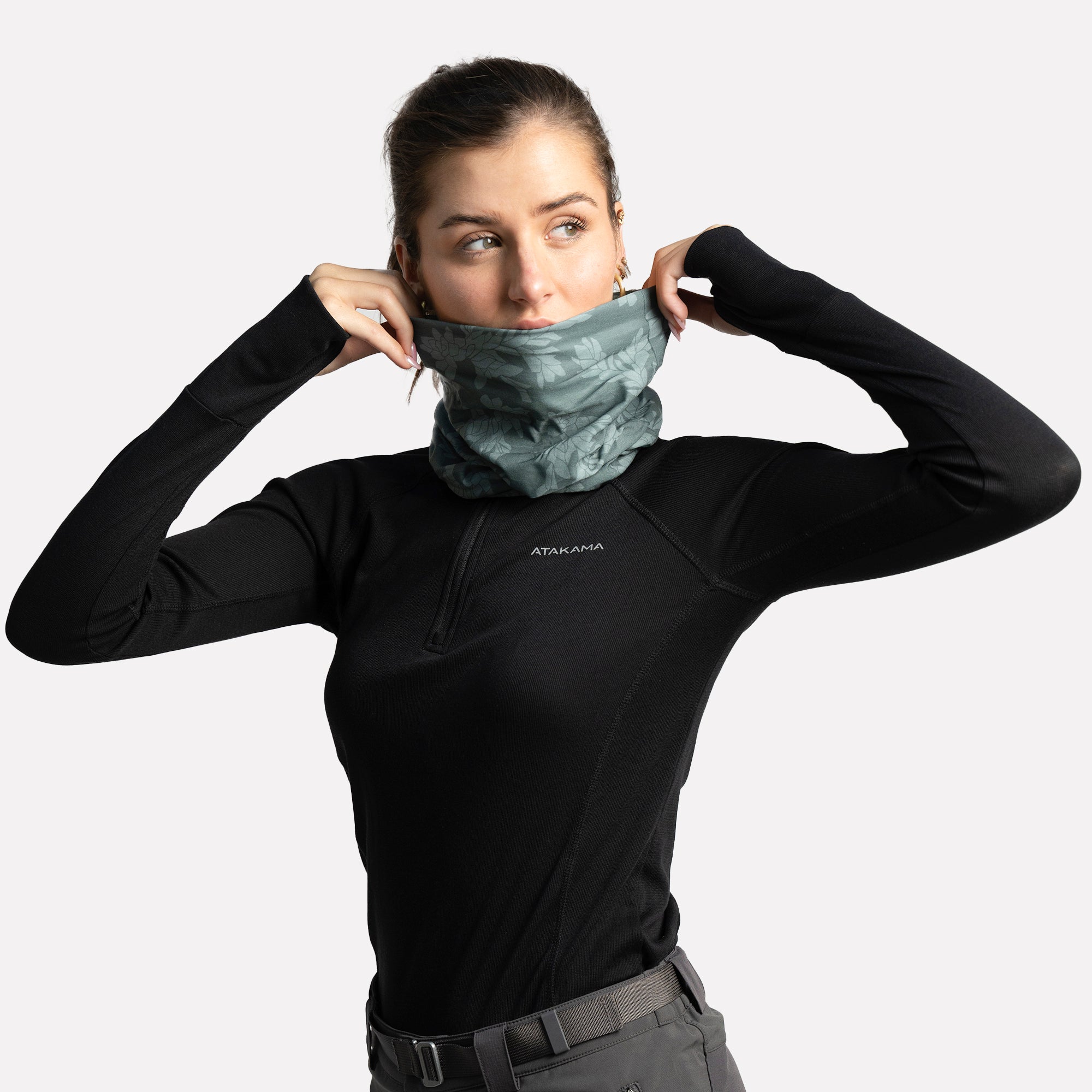 Bandana Palena multifuncional Celeste Alerce
