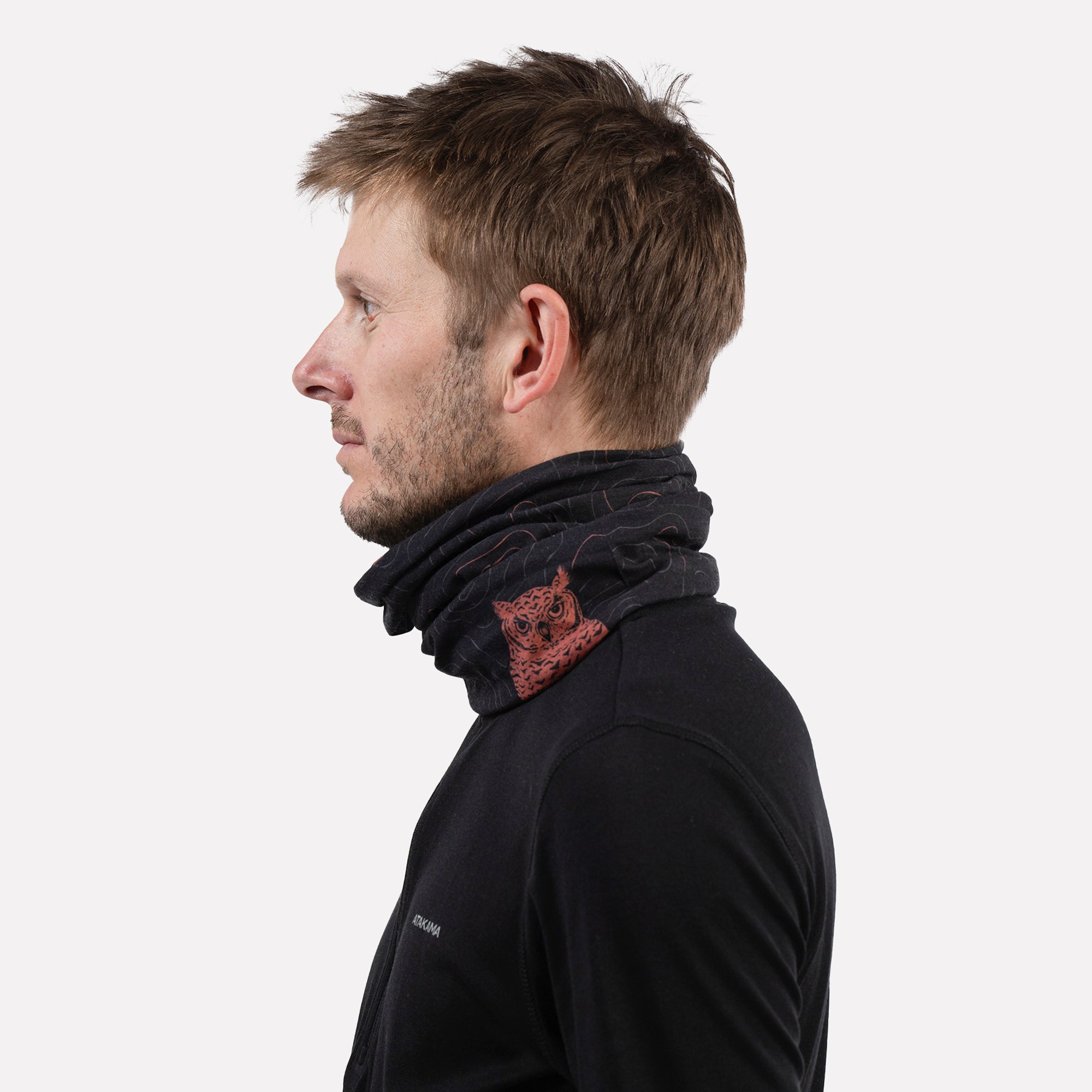 Bandana Palena multifuncional Negro Tucúquere