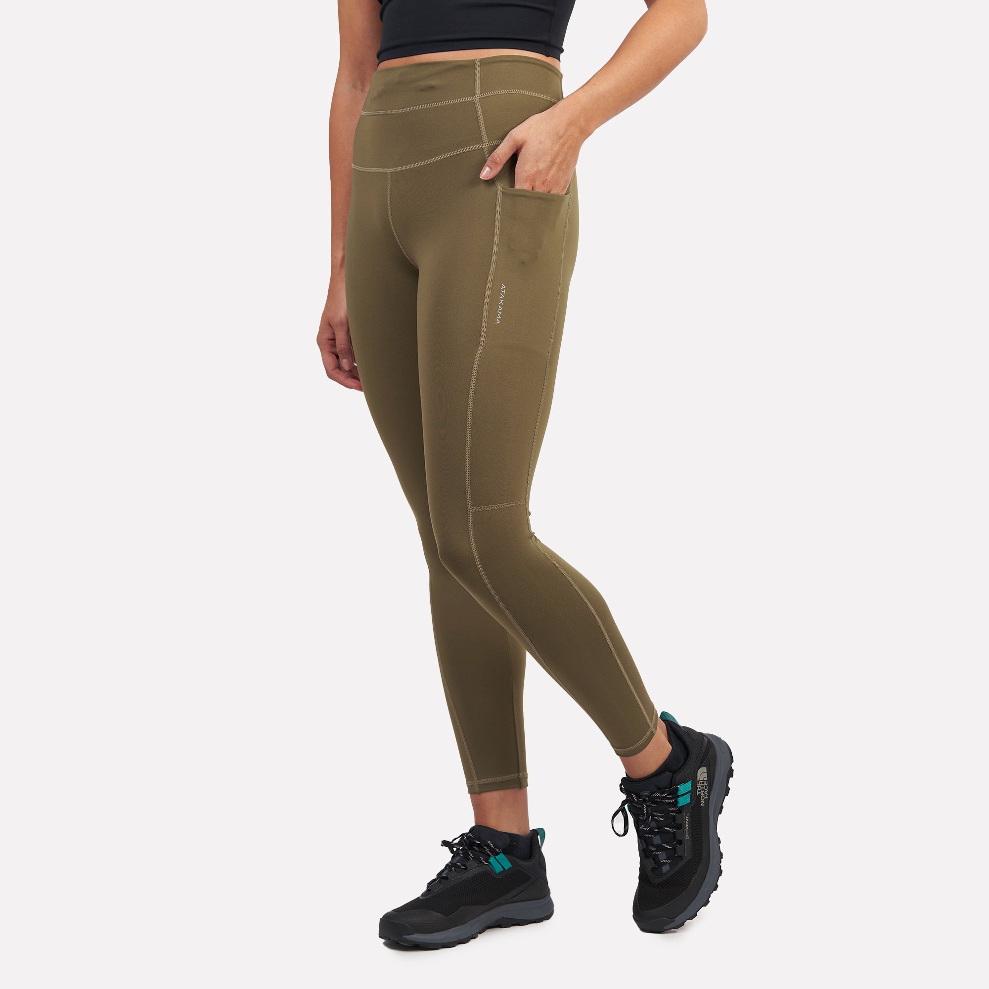 Calza deportiva Panorámica mujer Verde