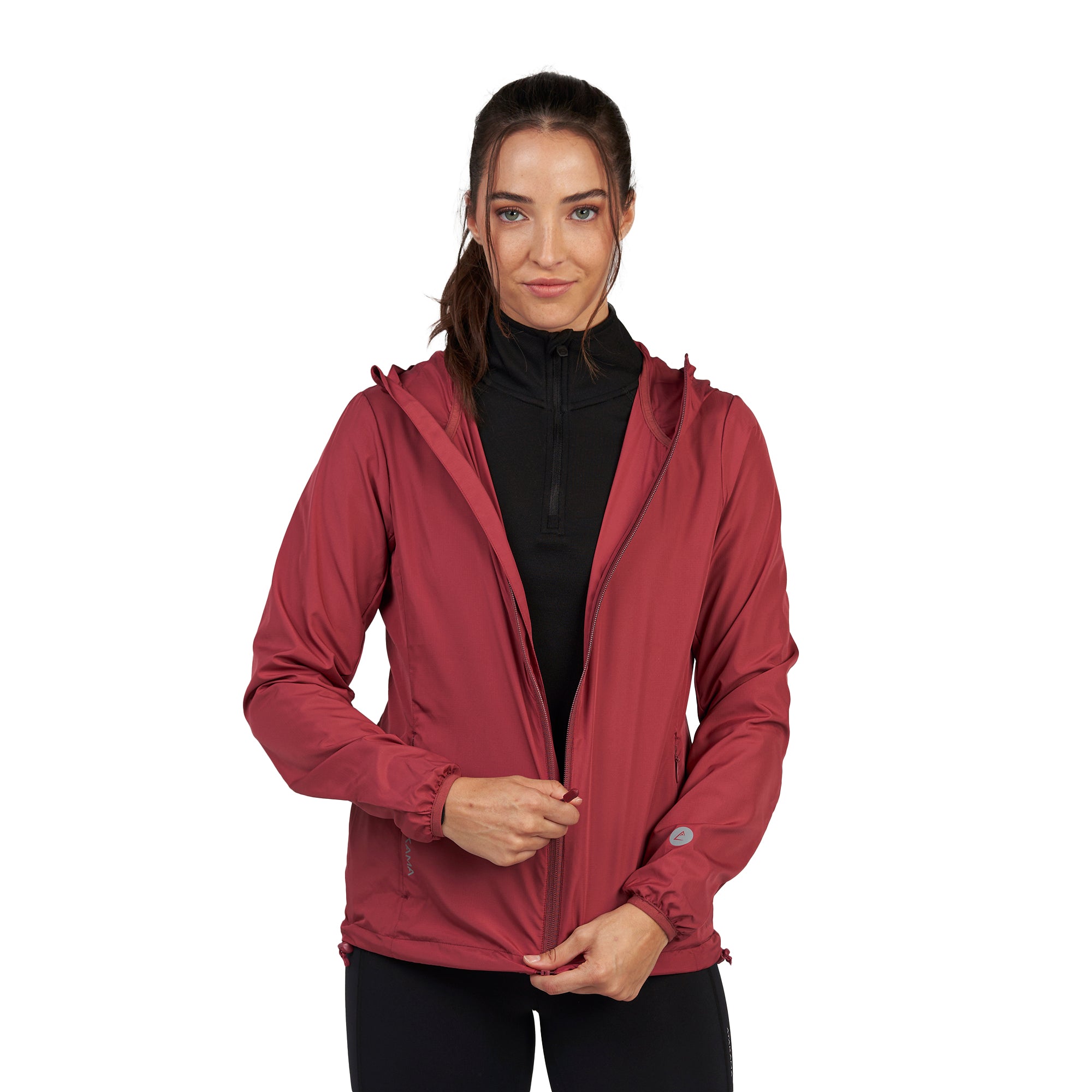 Chaqueta Cortaviento Ultraligero mujer Declive Rosado