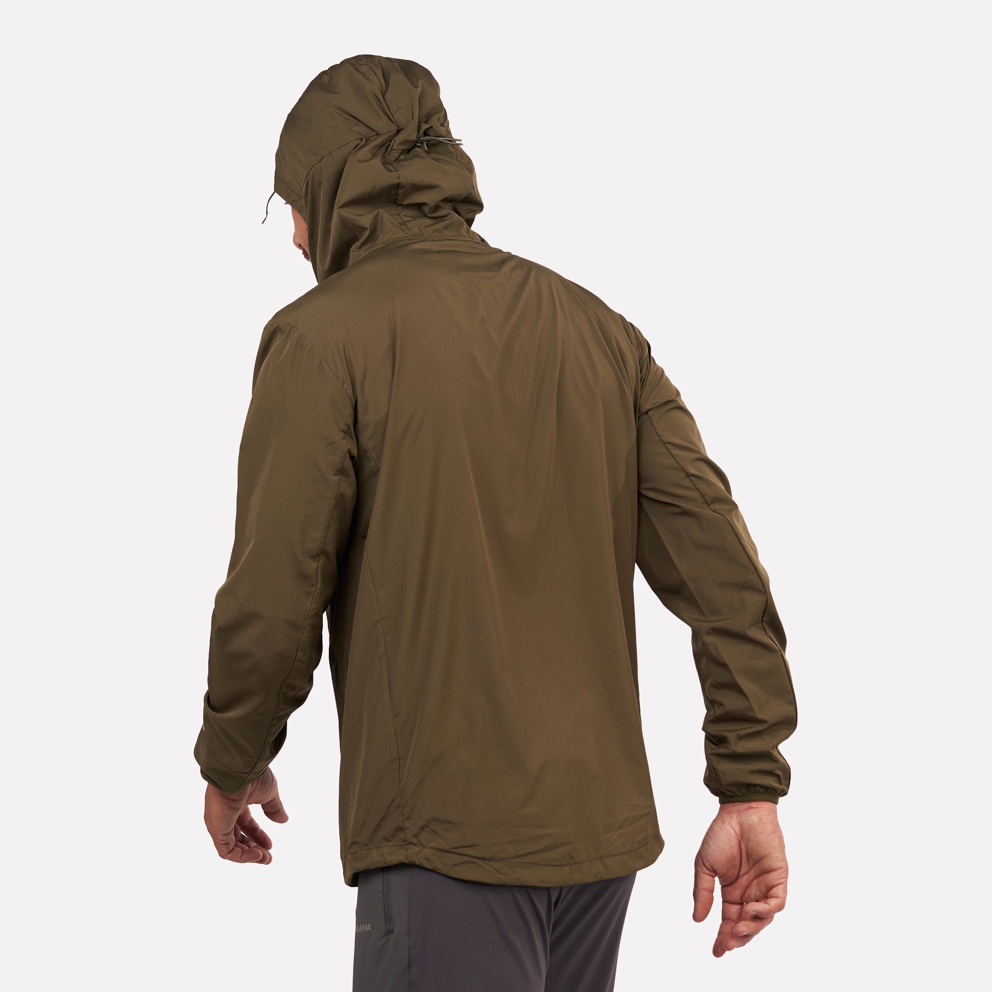 Chaqueta Cortaviento Ultraligero hombre Declive Verde