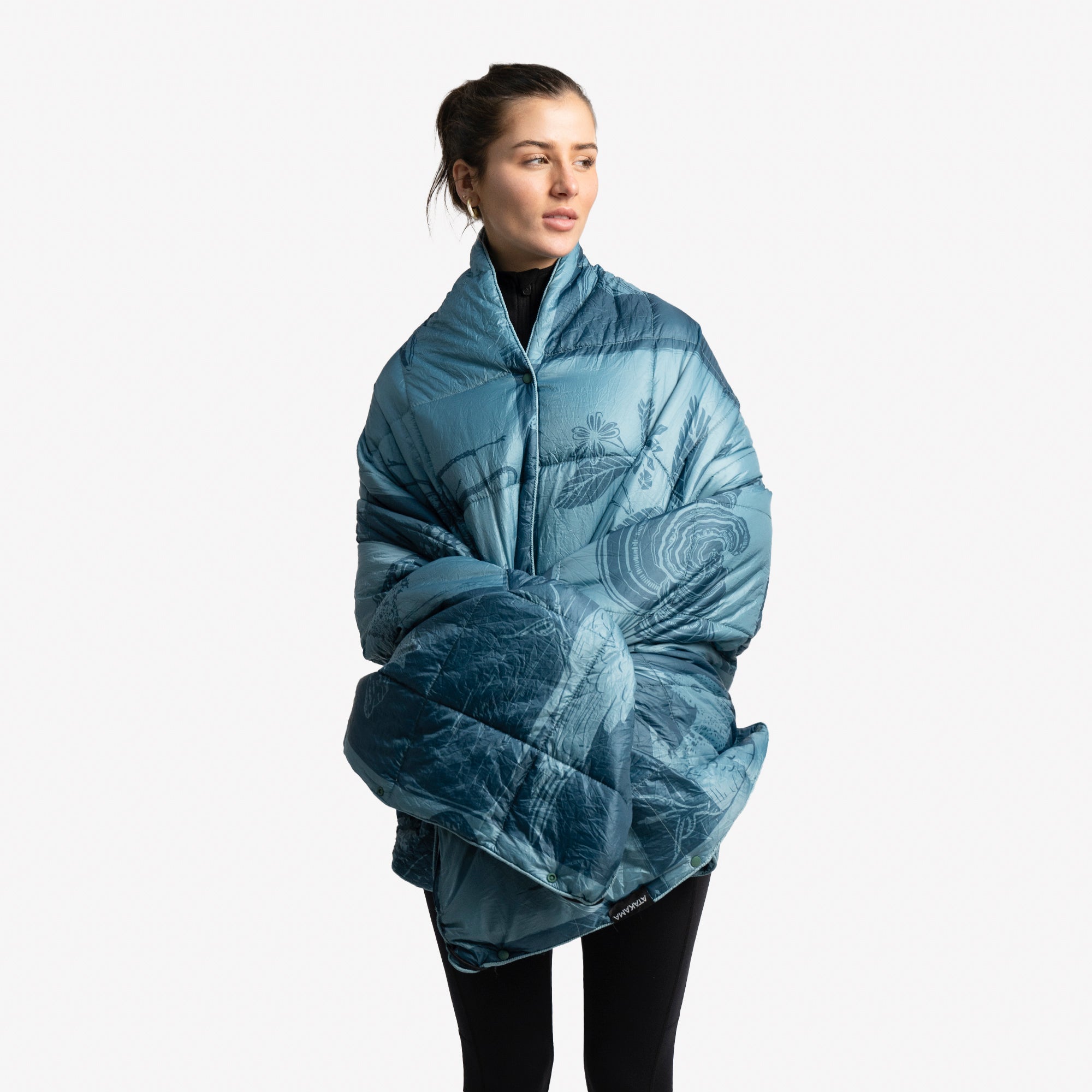 Manta térmica multifuncional Nalca Azul Ilustrado