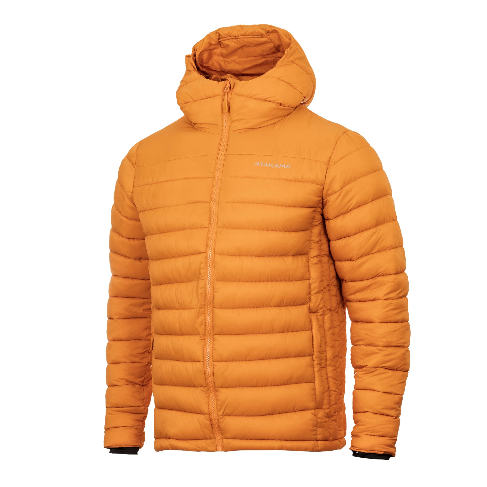 Chaqueta Parka térmica hombre hoodie Indómita Amarilla