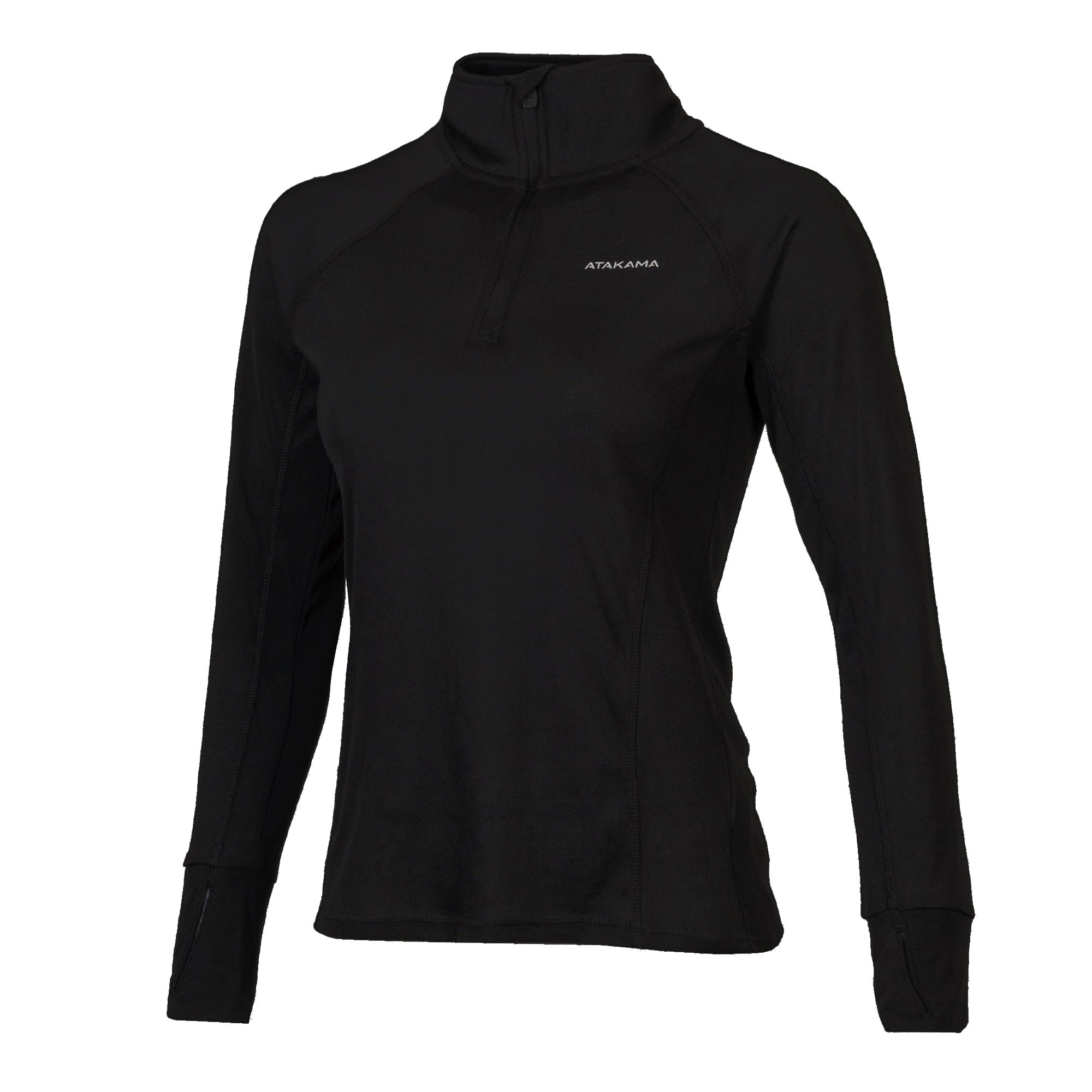 Primera capa térmica VentoFit mujer Negra - Atakama Outdoor