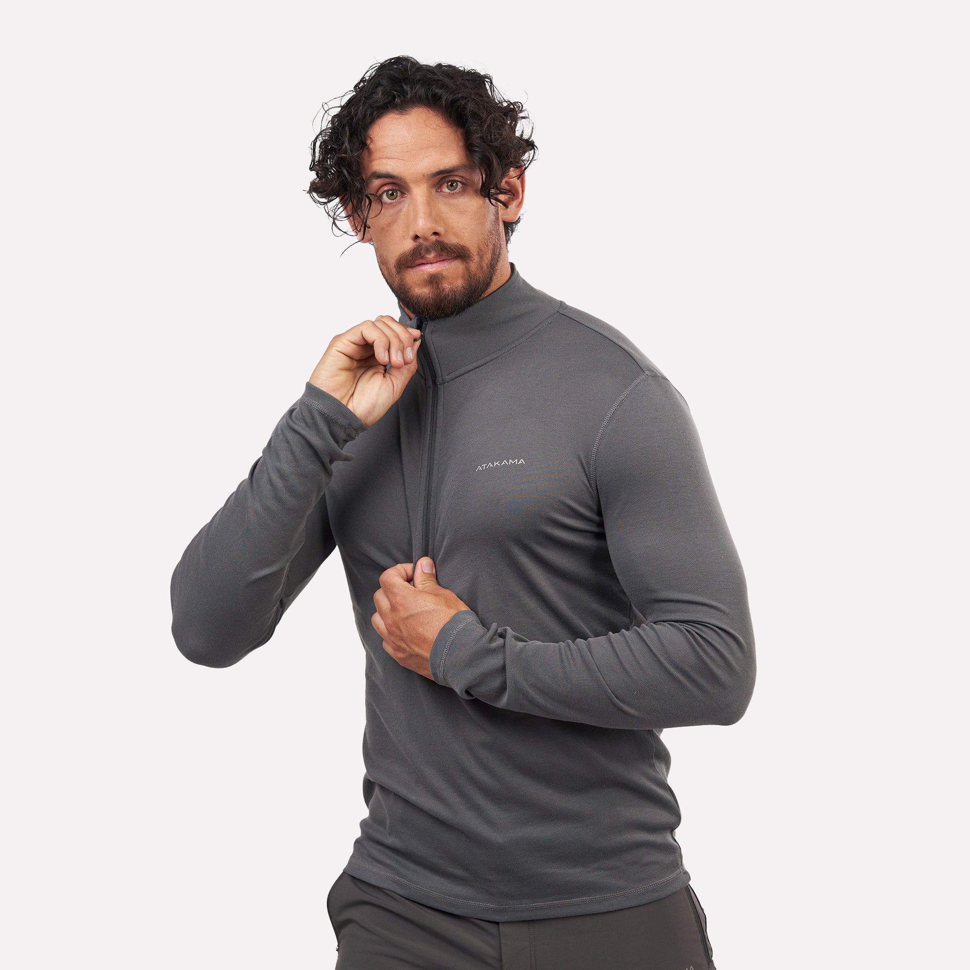 Primera capa térmica VentoFit hombre Gris