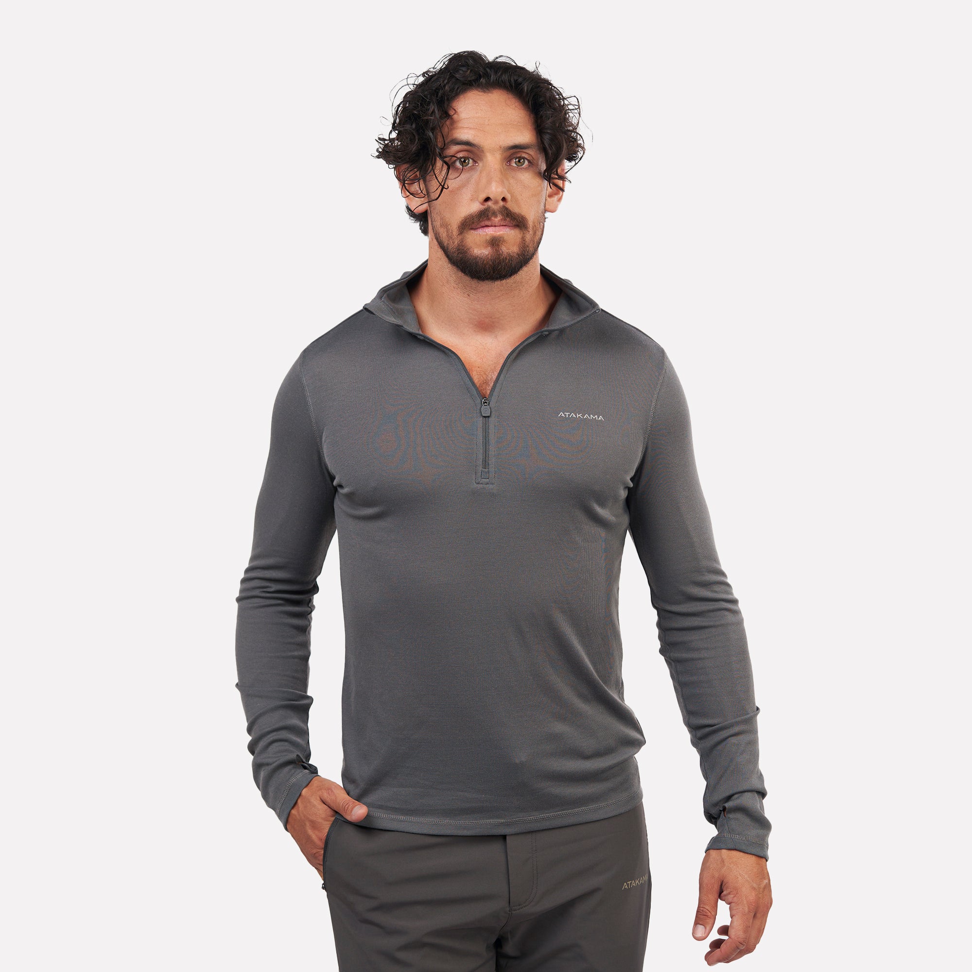 Primera capa térmica VentoFit hombre Gris