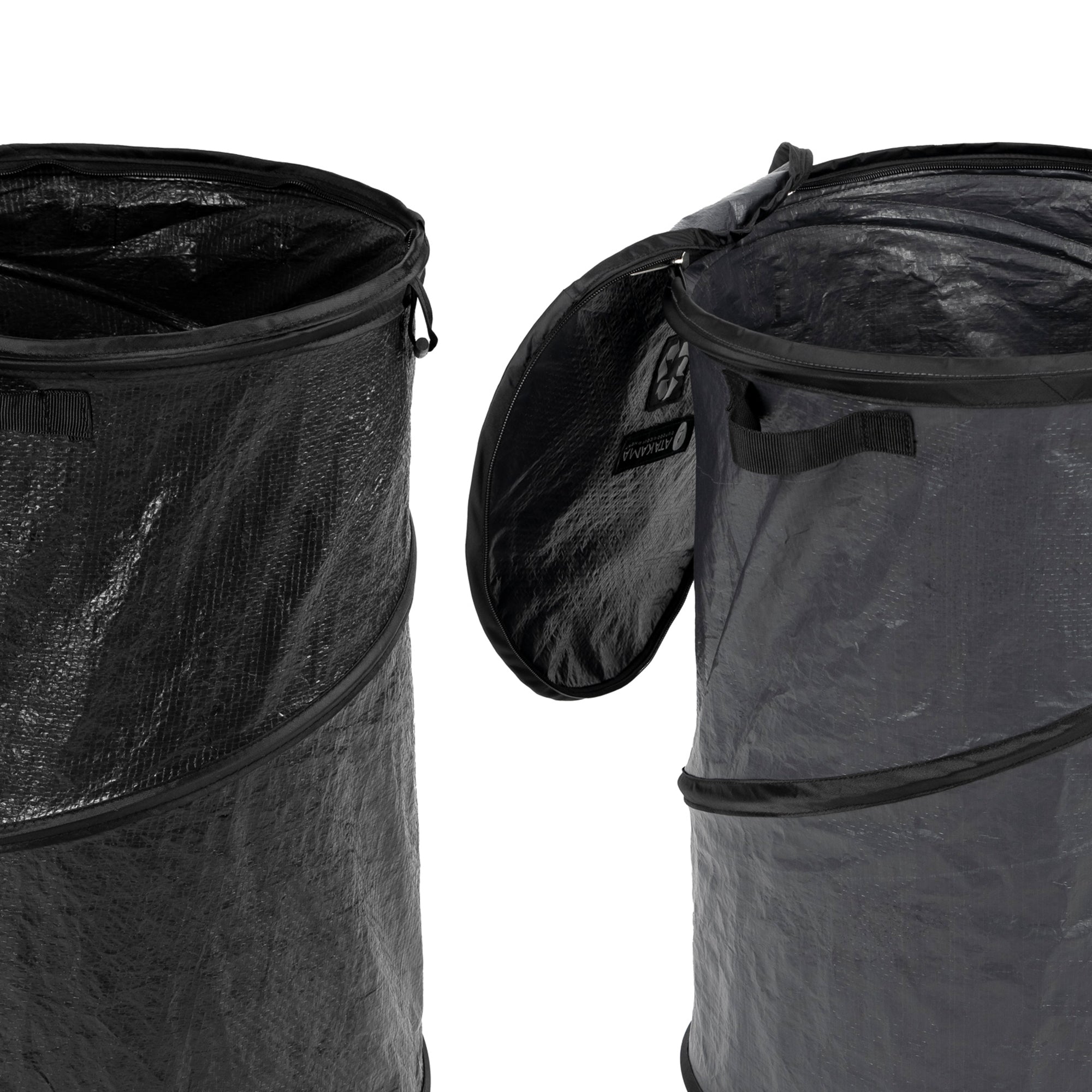 Set de basureros plegables camping Toltén