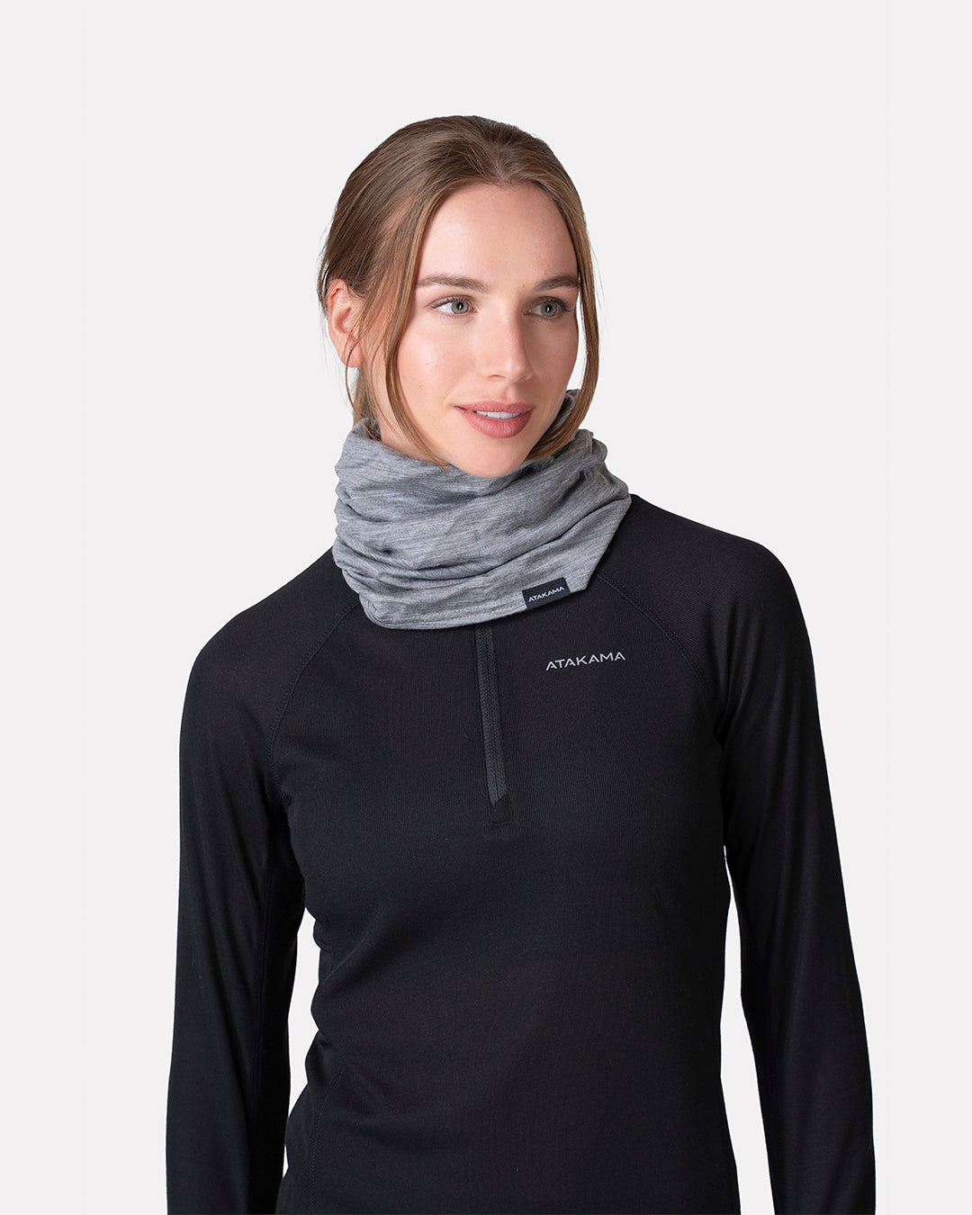 Bandana Loa Lana Merino Gris