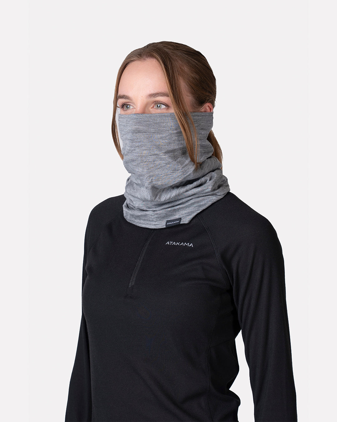 Bandana Loa Lana Merino Gris