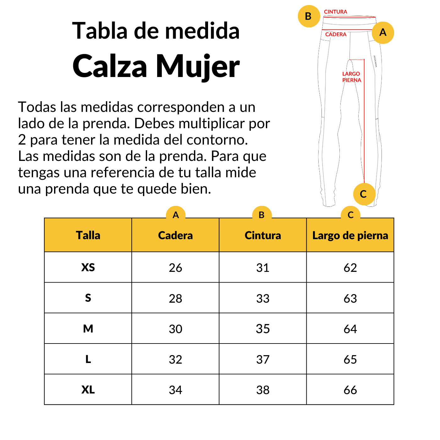 Calza deportiva Panorámica mujer Verde