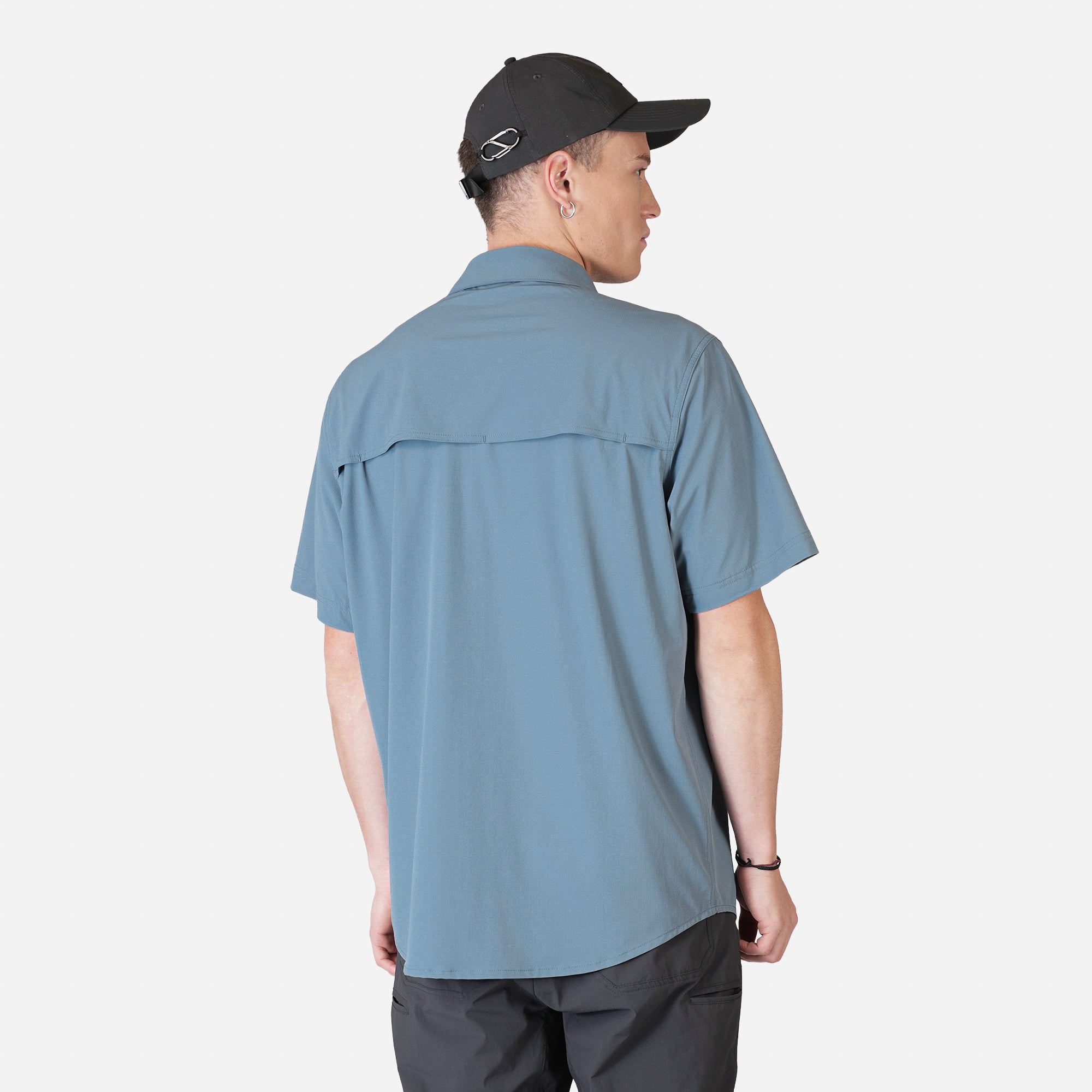 Camisa Outdoor Hombre Horizonte Azul