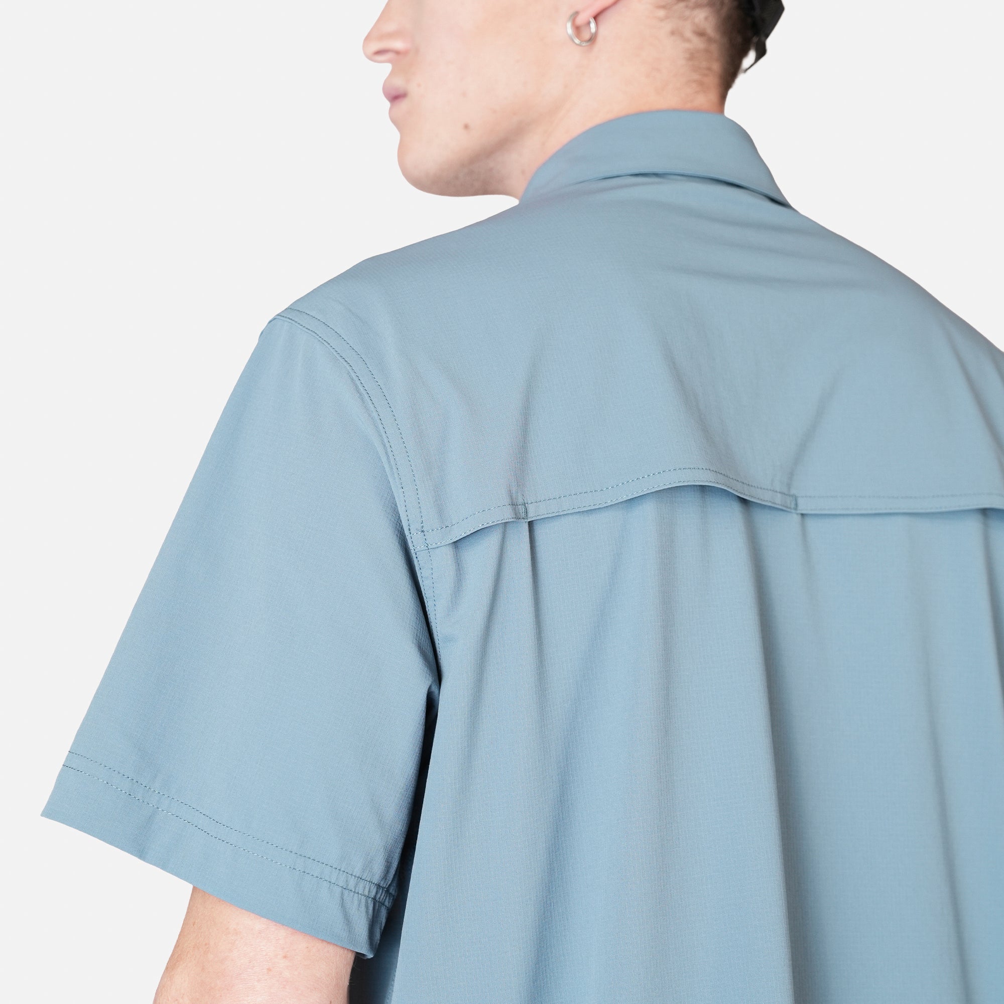 Camisa Outdoor Hombre Horizonte Azul