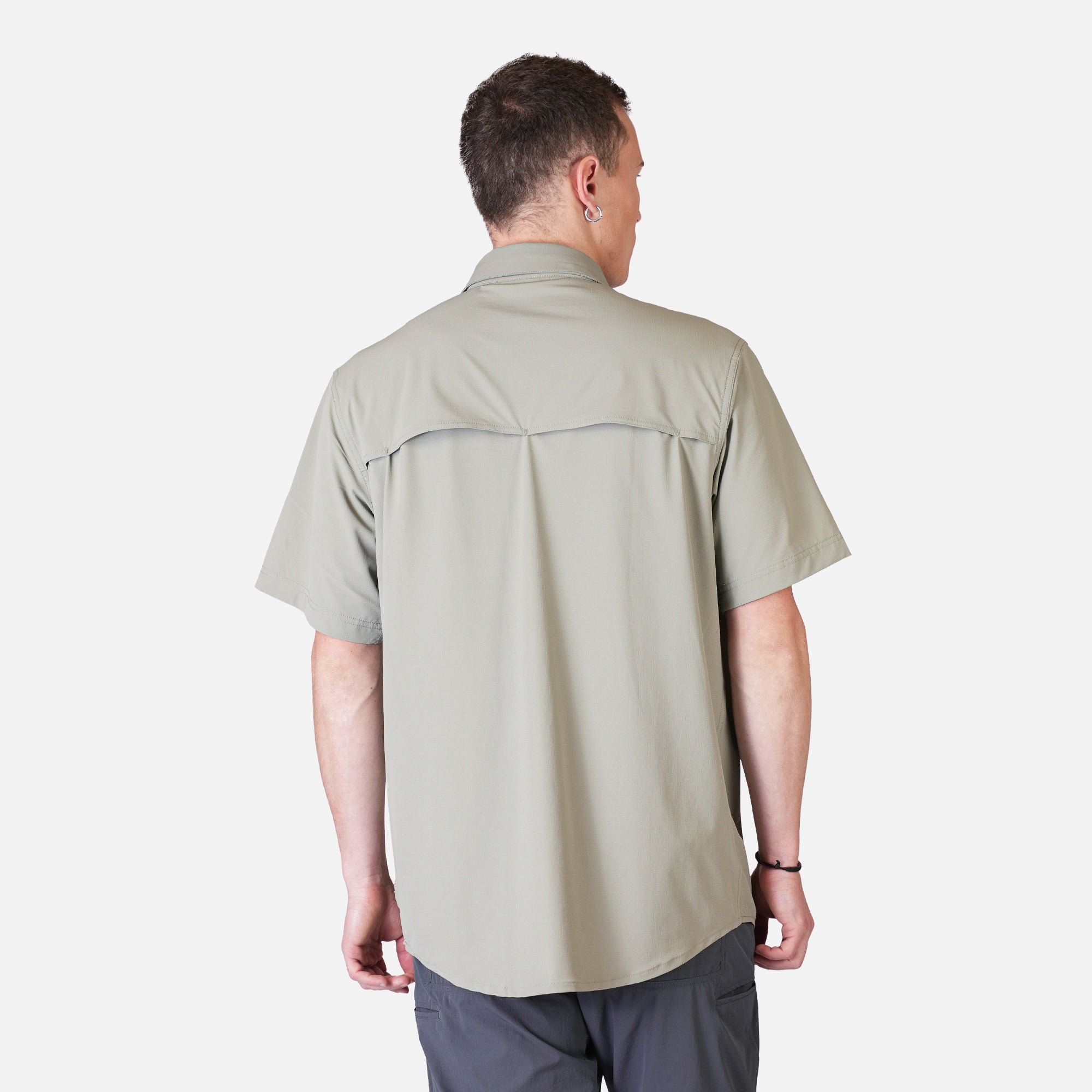 Camisa Outdoor Hombre Horizonte Verde