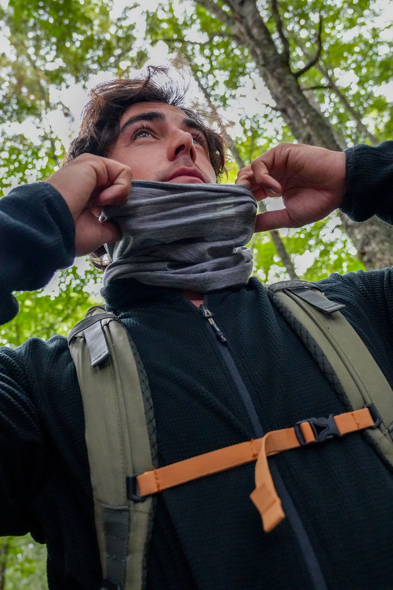 Primera capa térmica VentoFit hombre Negro