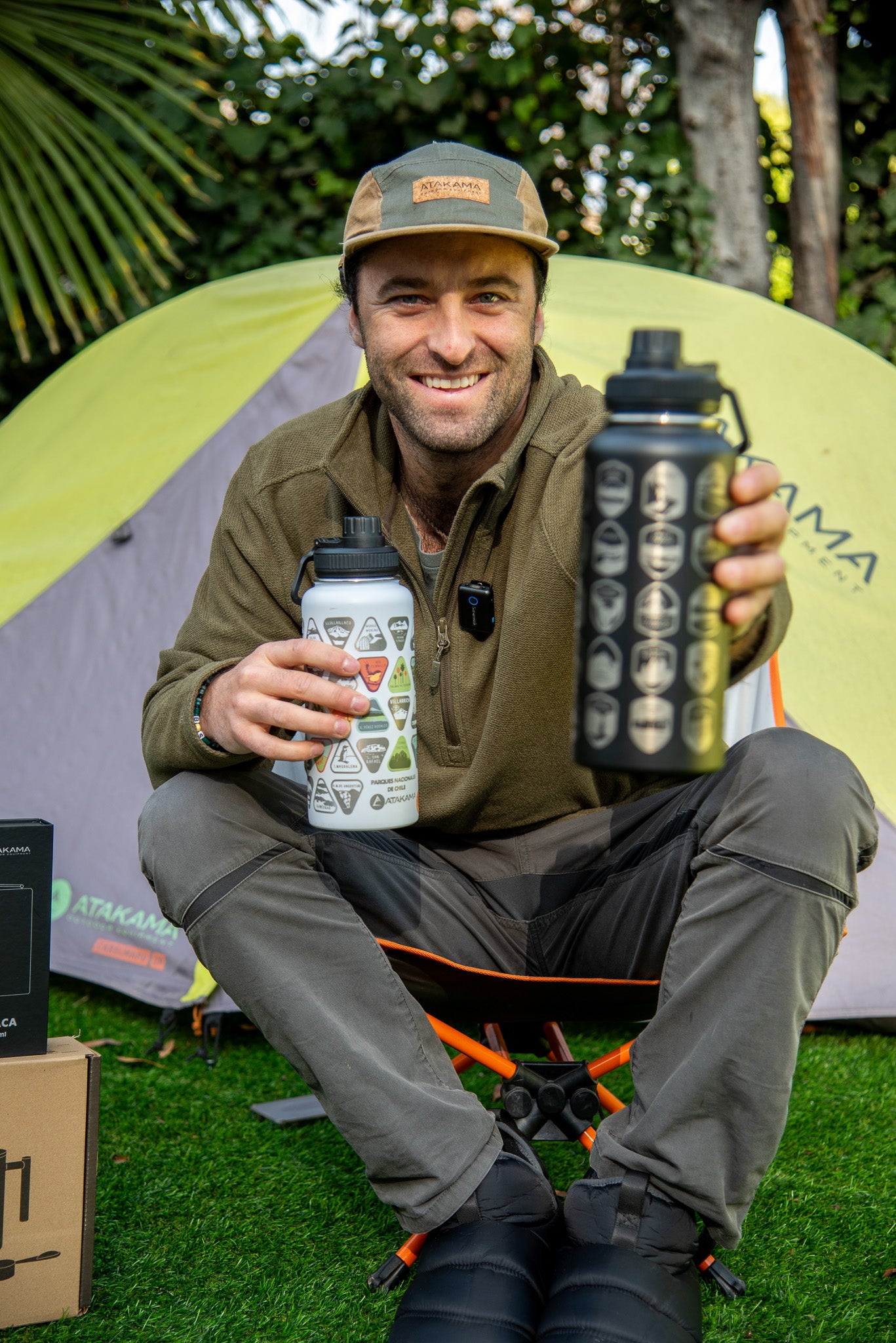 Botella térmica Tesoros de Chile 1 lt 🇨🇱