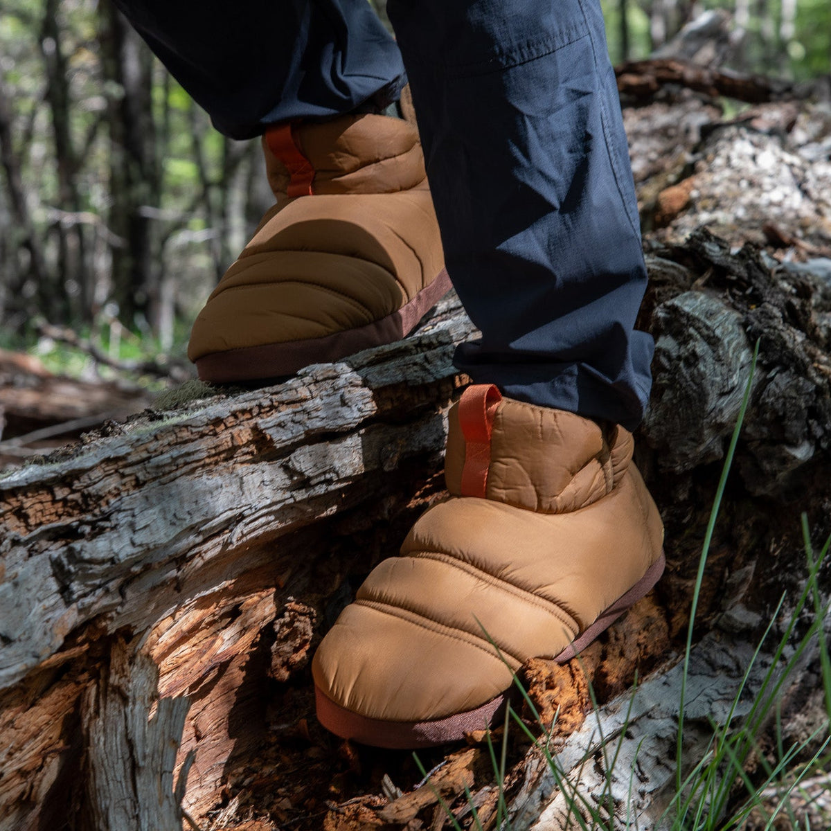Pantuflas térmicas Navarino Nu-B Foam Café Caramelo - Atakama Outdoor