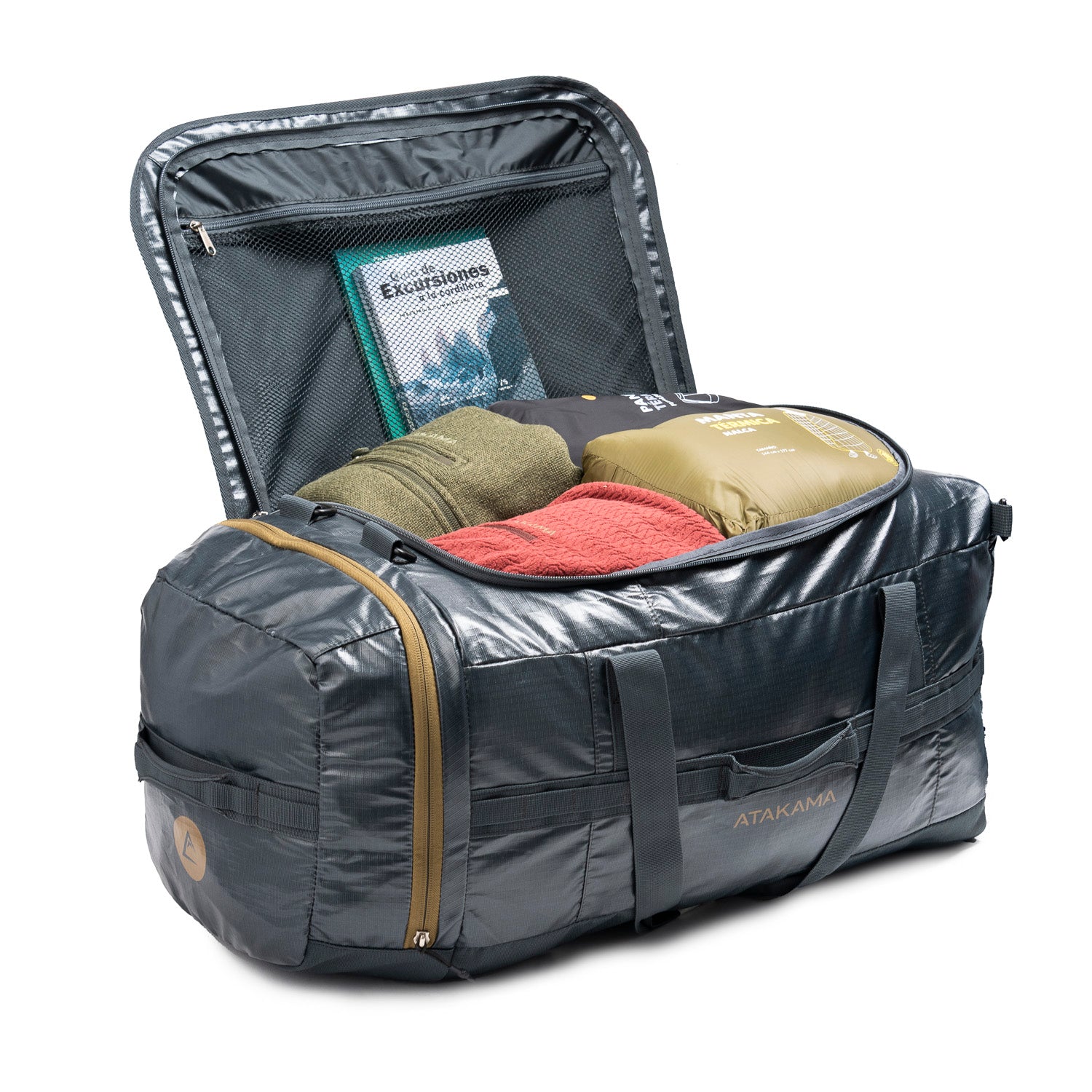 Bolso Duffle Ultra Compactable Ruta 5 70 lt