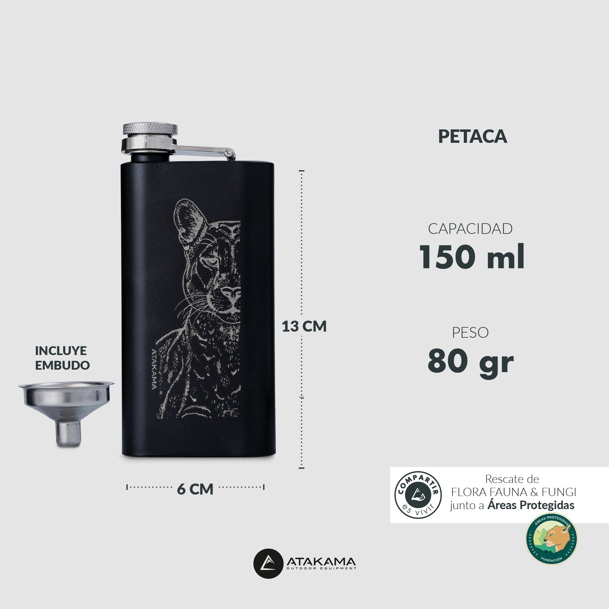 Petaca Puma 150 ml