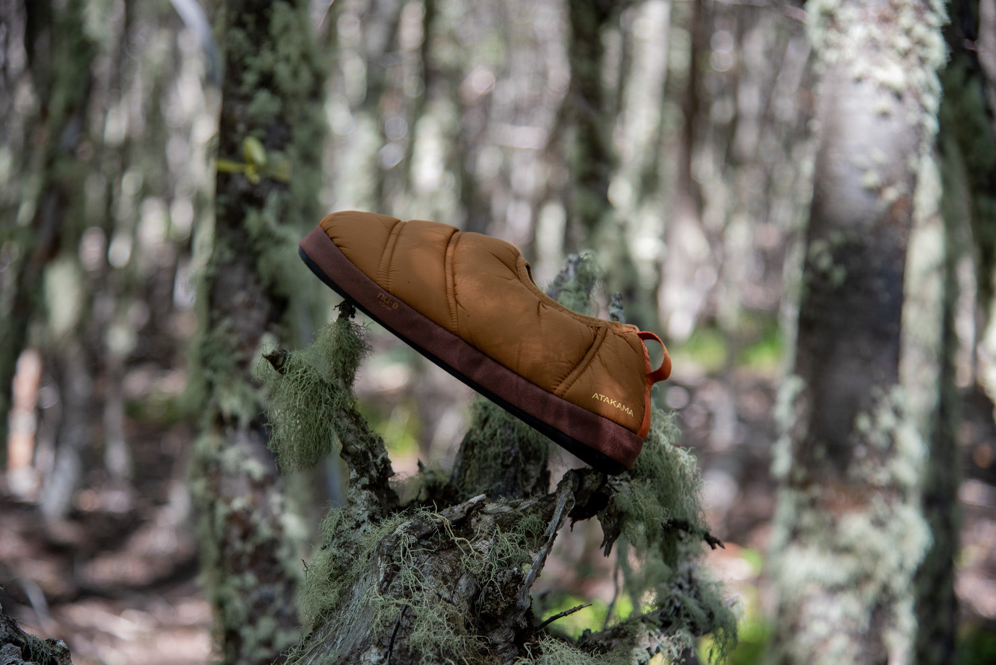 Pantuflas térmicas Futaleufú Nu-B Foam Café Caramelo