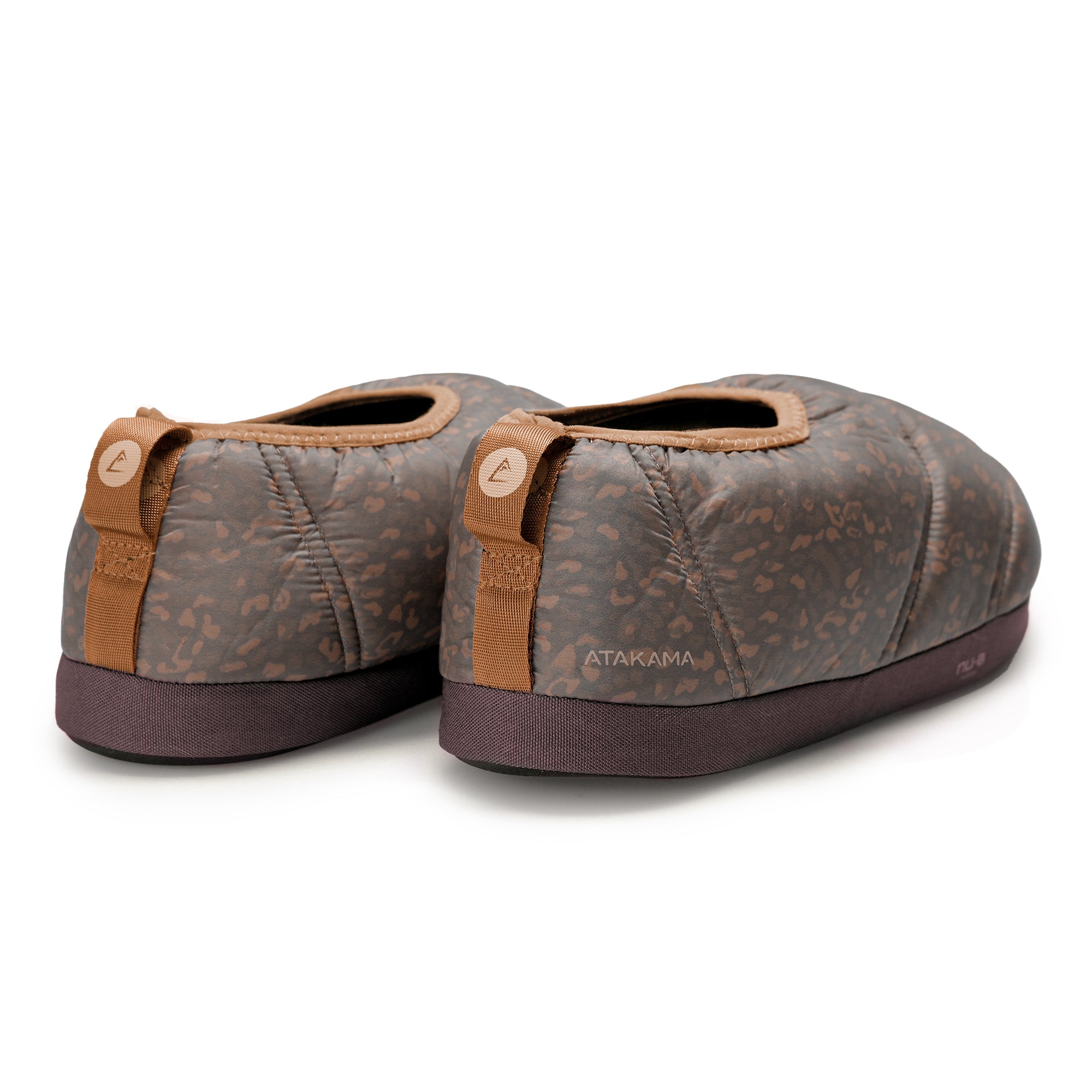 Pantuflas térmicas Futaleufú Nu-B Foam Animal Print Café