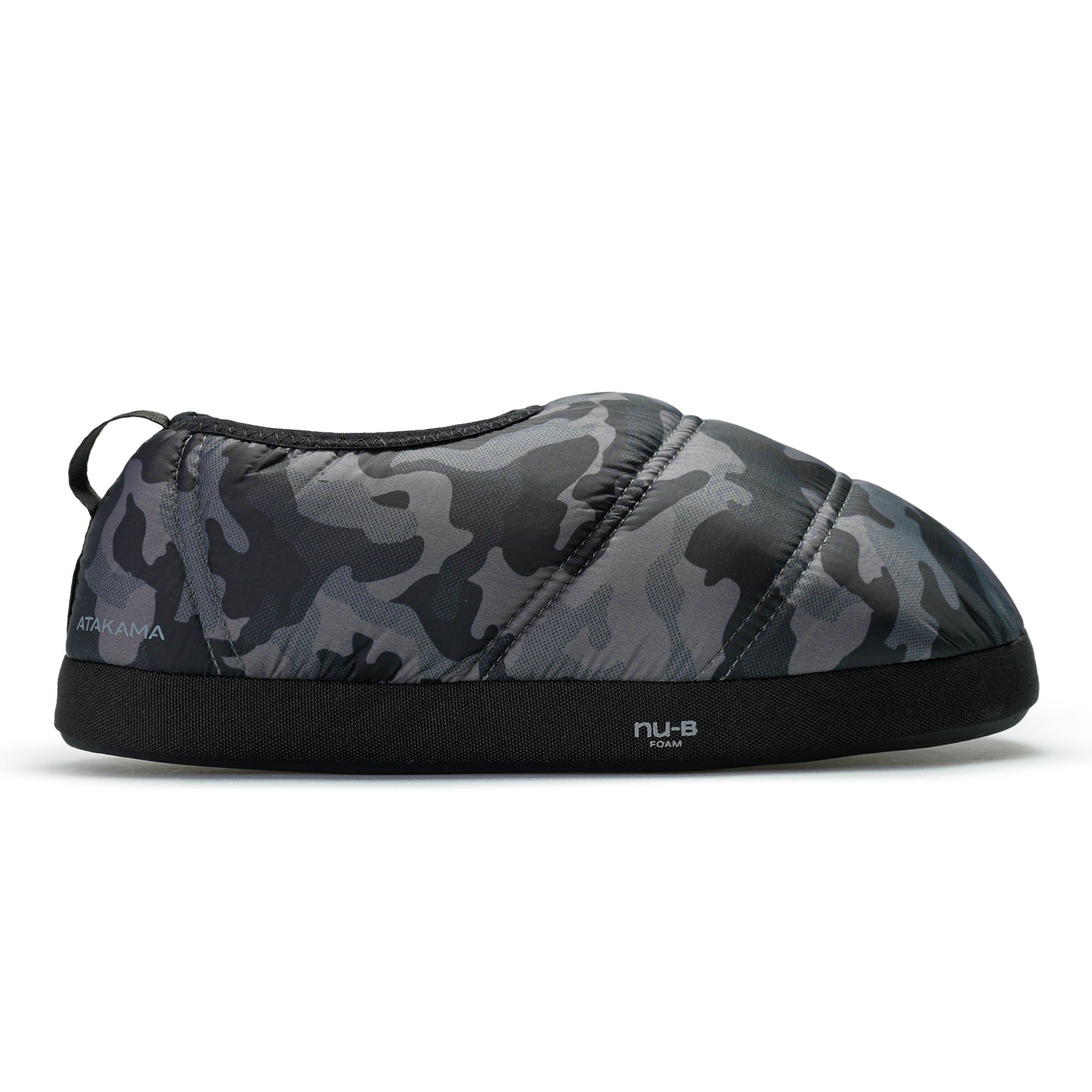 Pantuflas térmicas Futaleufú Nu-B Foam Camuflado Negro