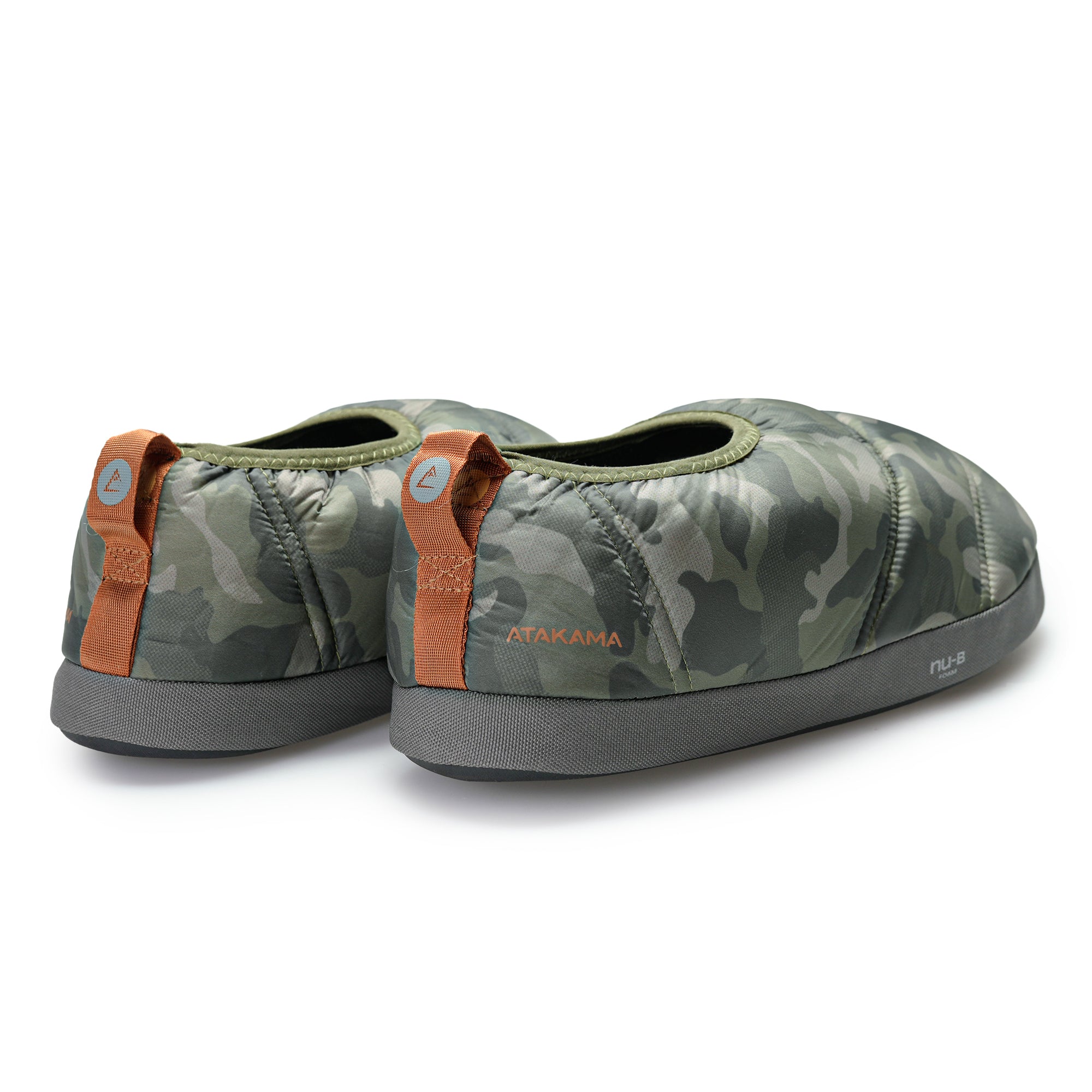 Pantuflas térmicas Futaleufú Nu-B Foam Camuflado Verde