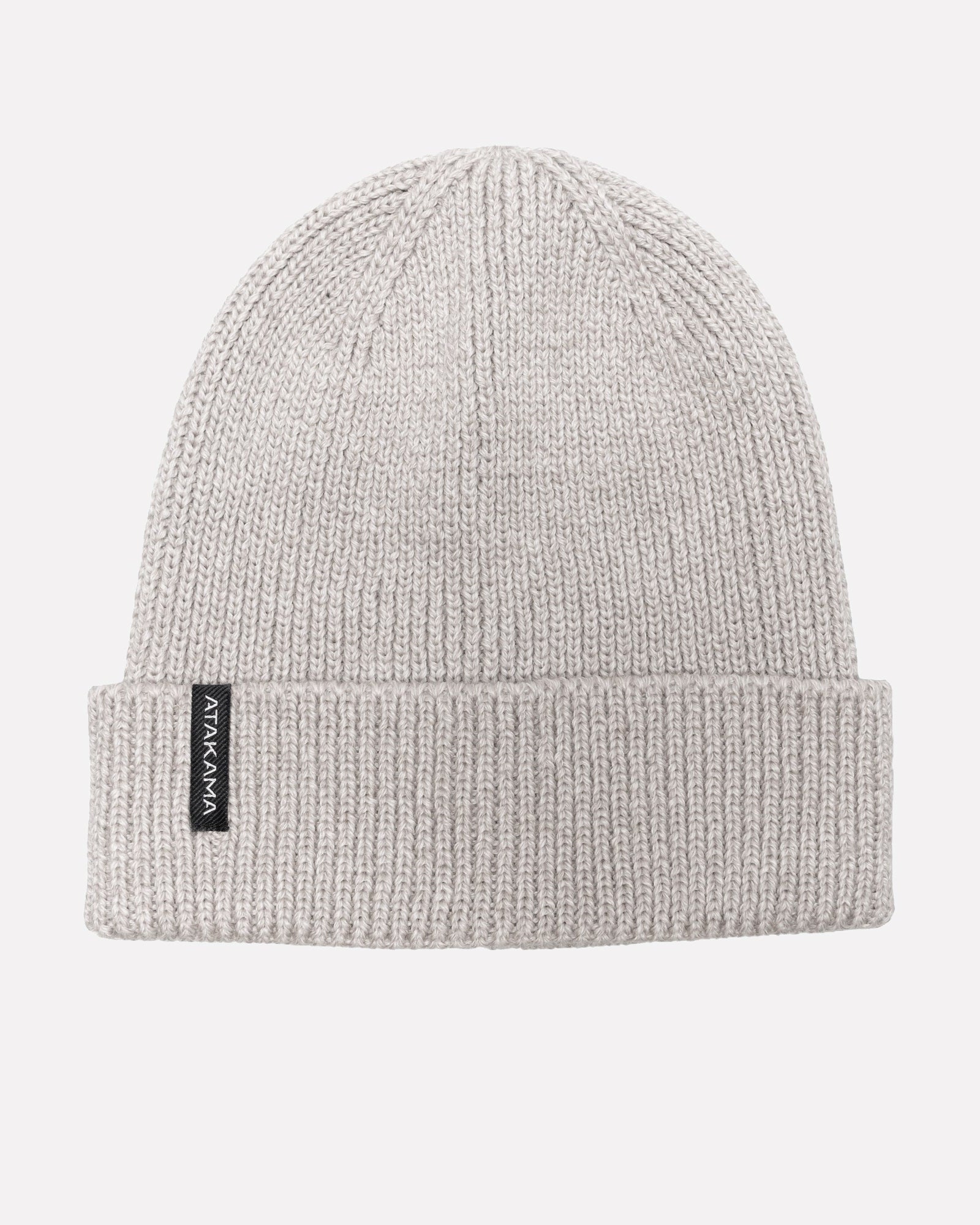 Gorro Beanie Trancura Lana Merino Beige