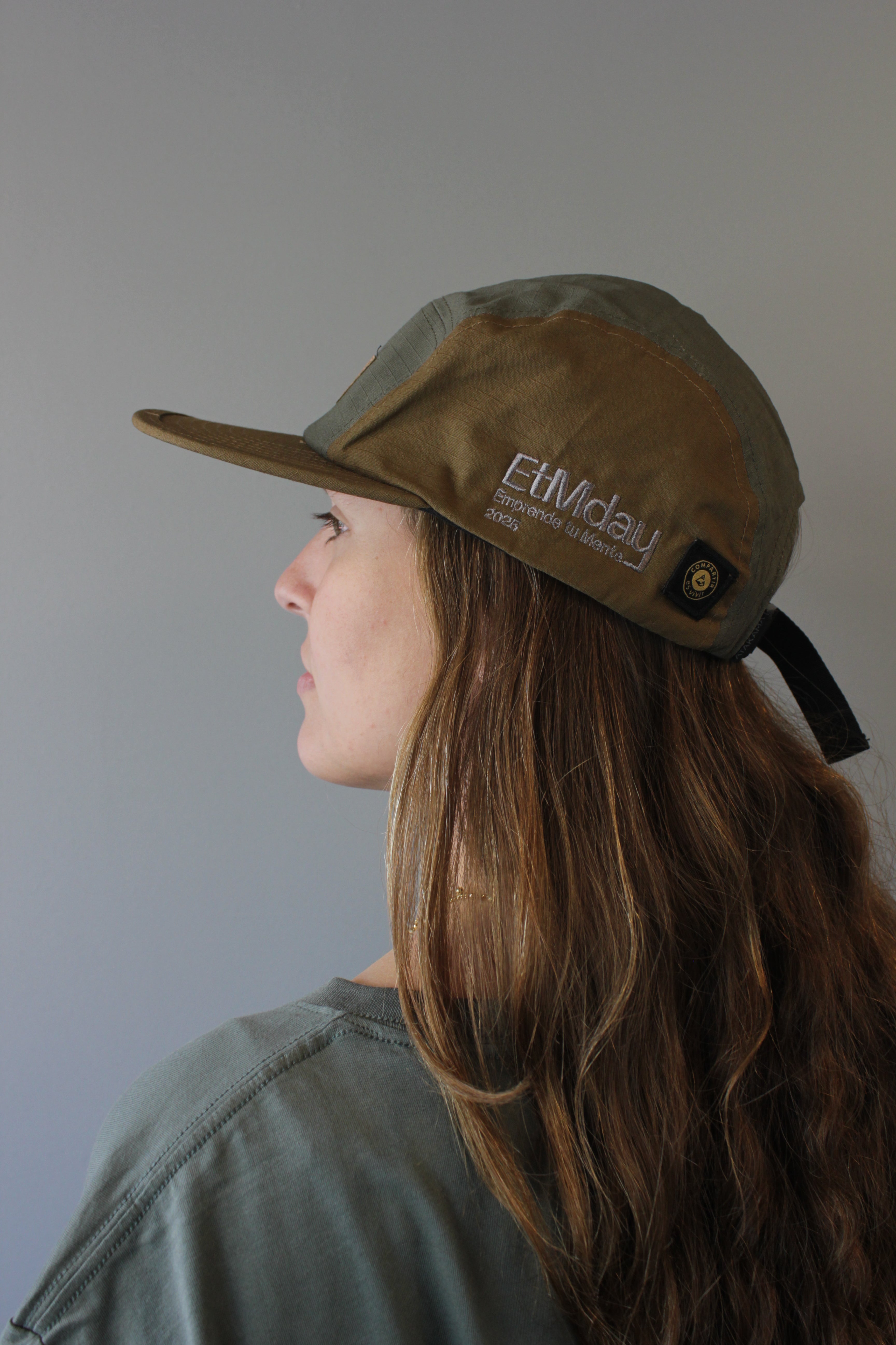 MERCH ETMDAY Jockey Five panel Café/Gris