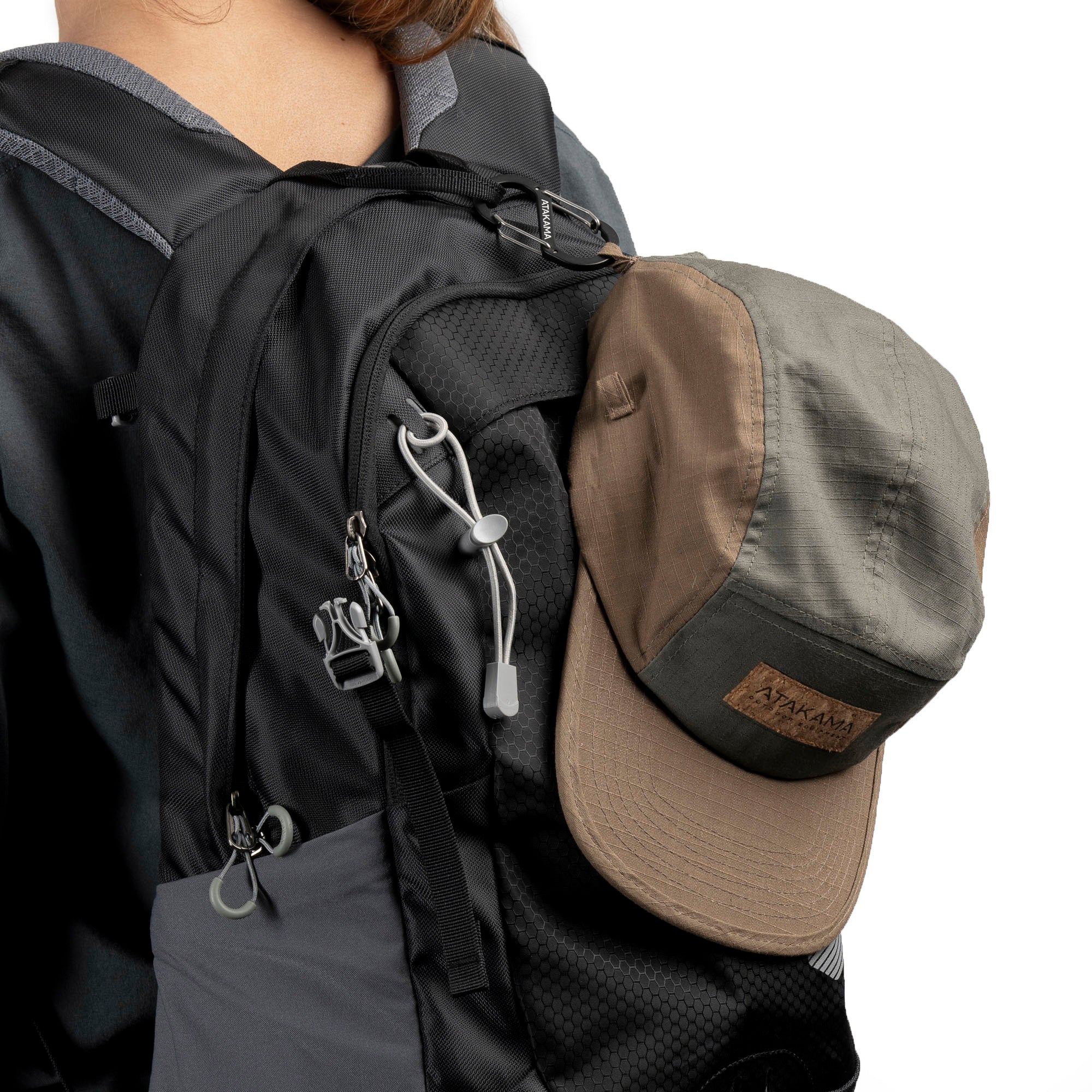 Jockey Five panel Puelo Café/Gris
