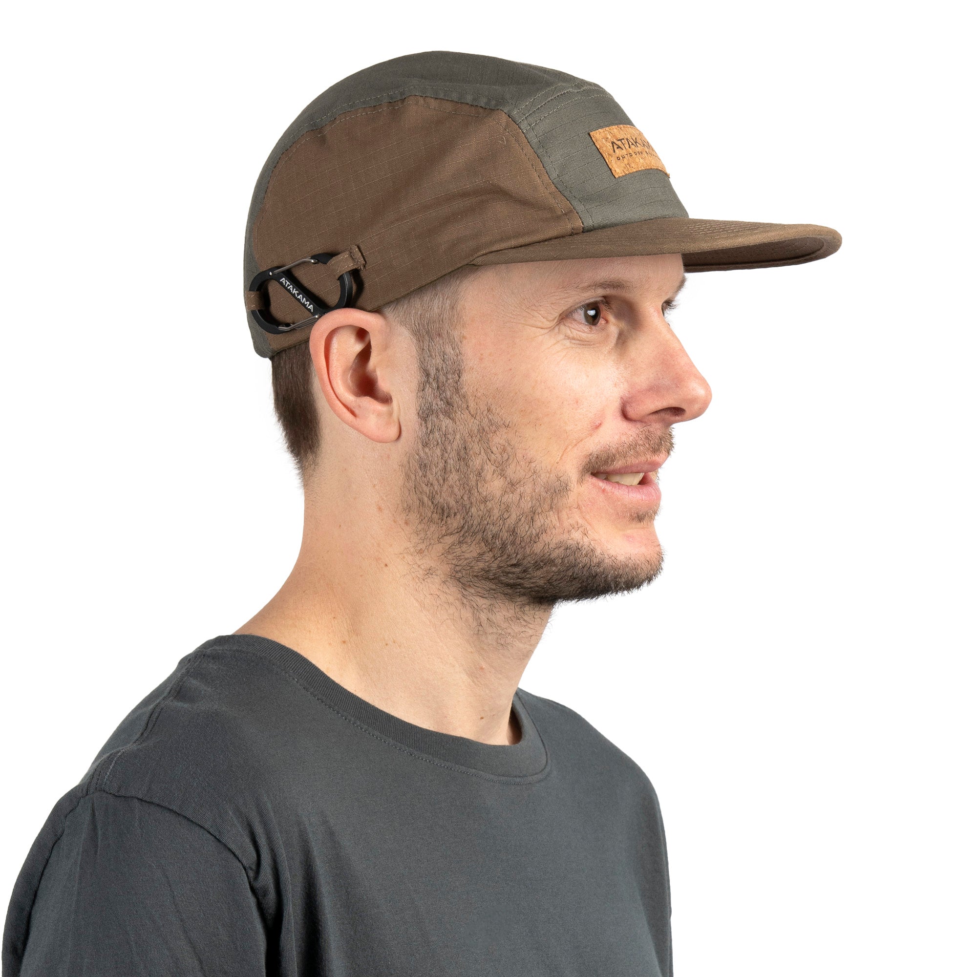Jockey Five panel Puelo Café/Gris