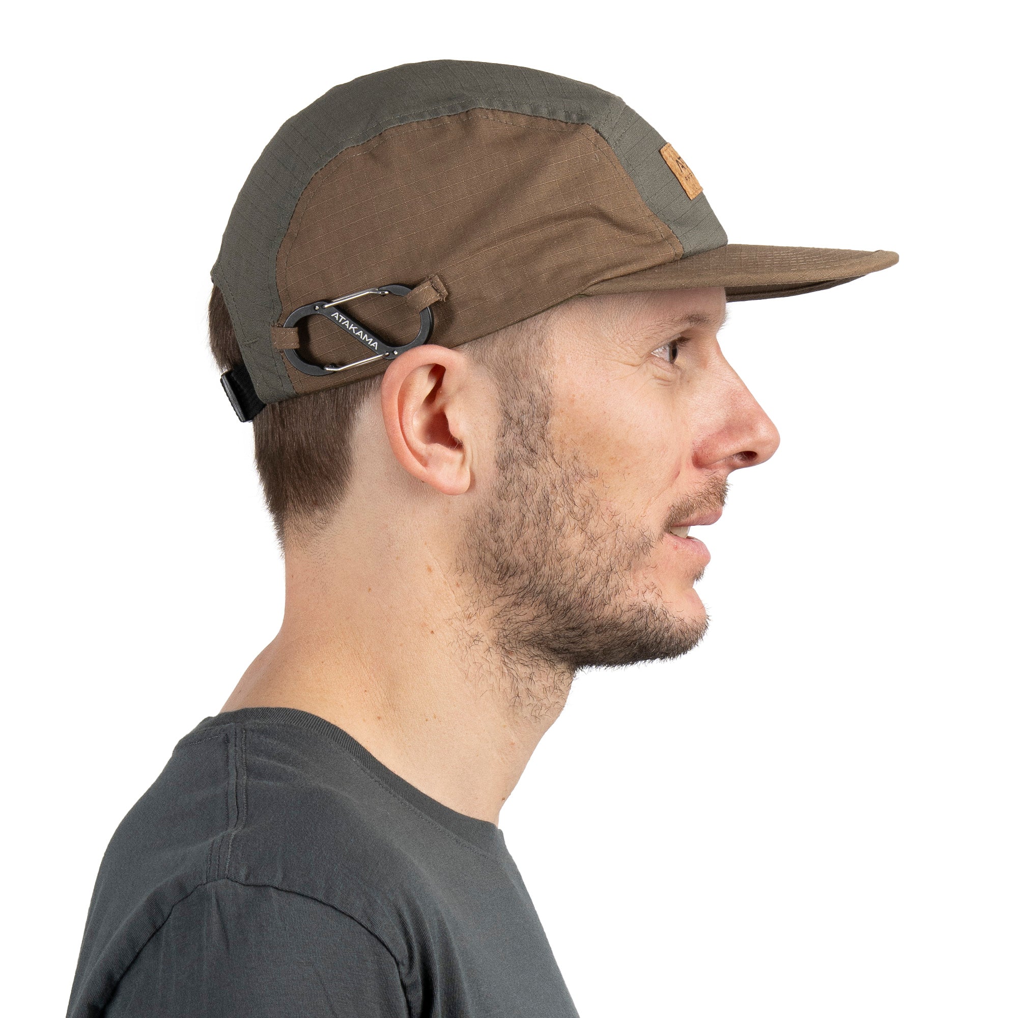 Jockey Five panel Puelo Café/Gris