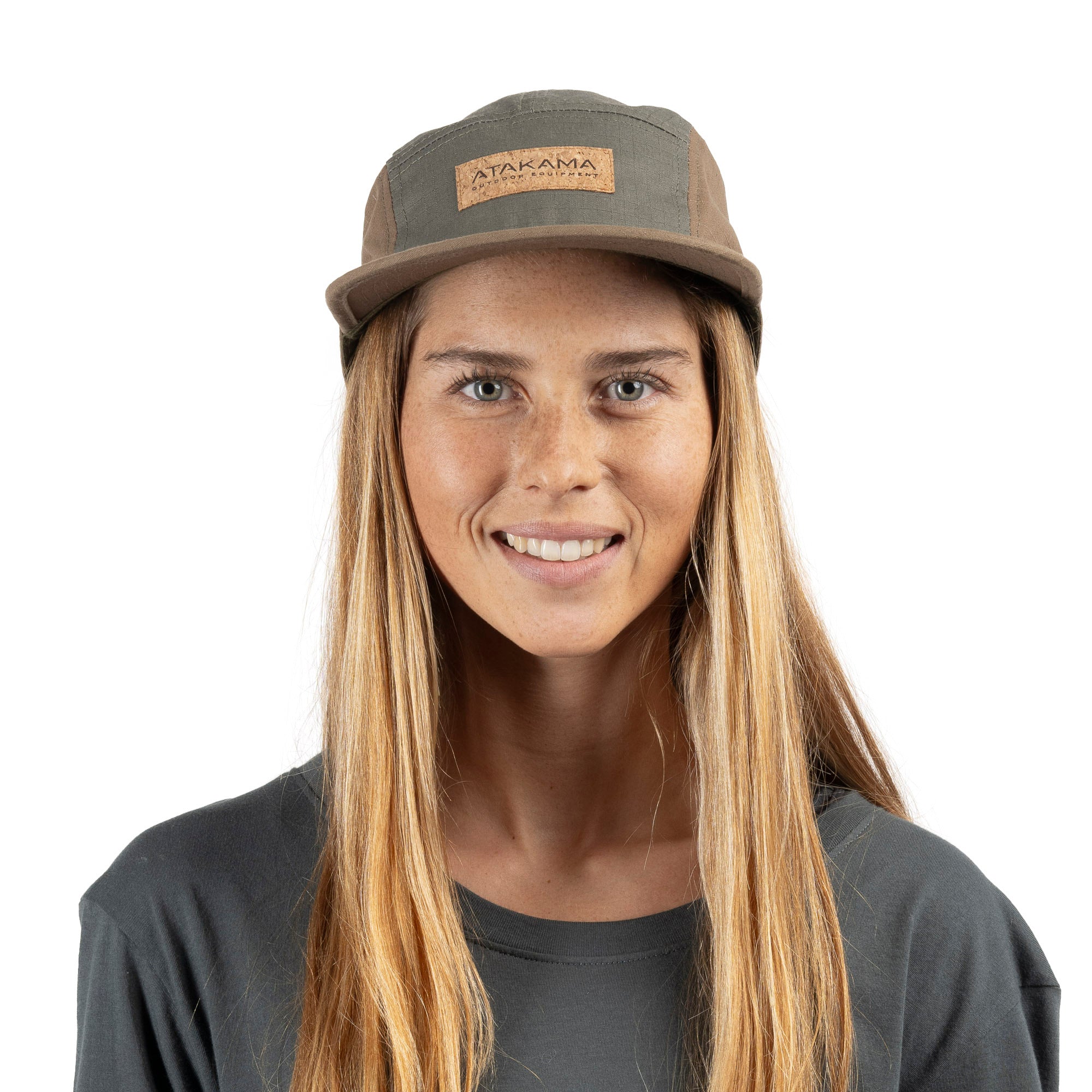 Jockey Five panel Puelo Café/Gris
