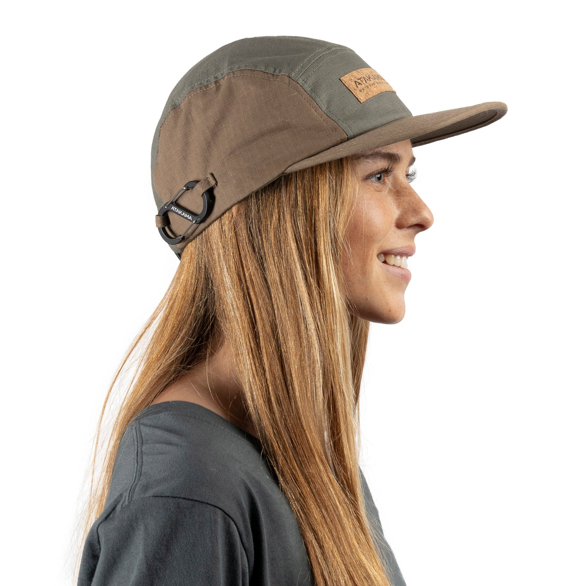 Jockey Five panel Puelo Café/Gris