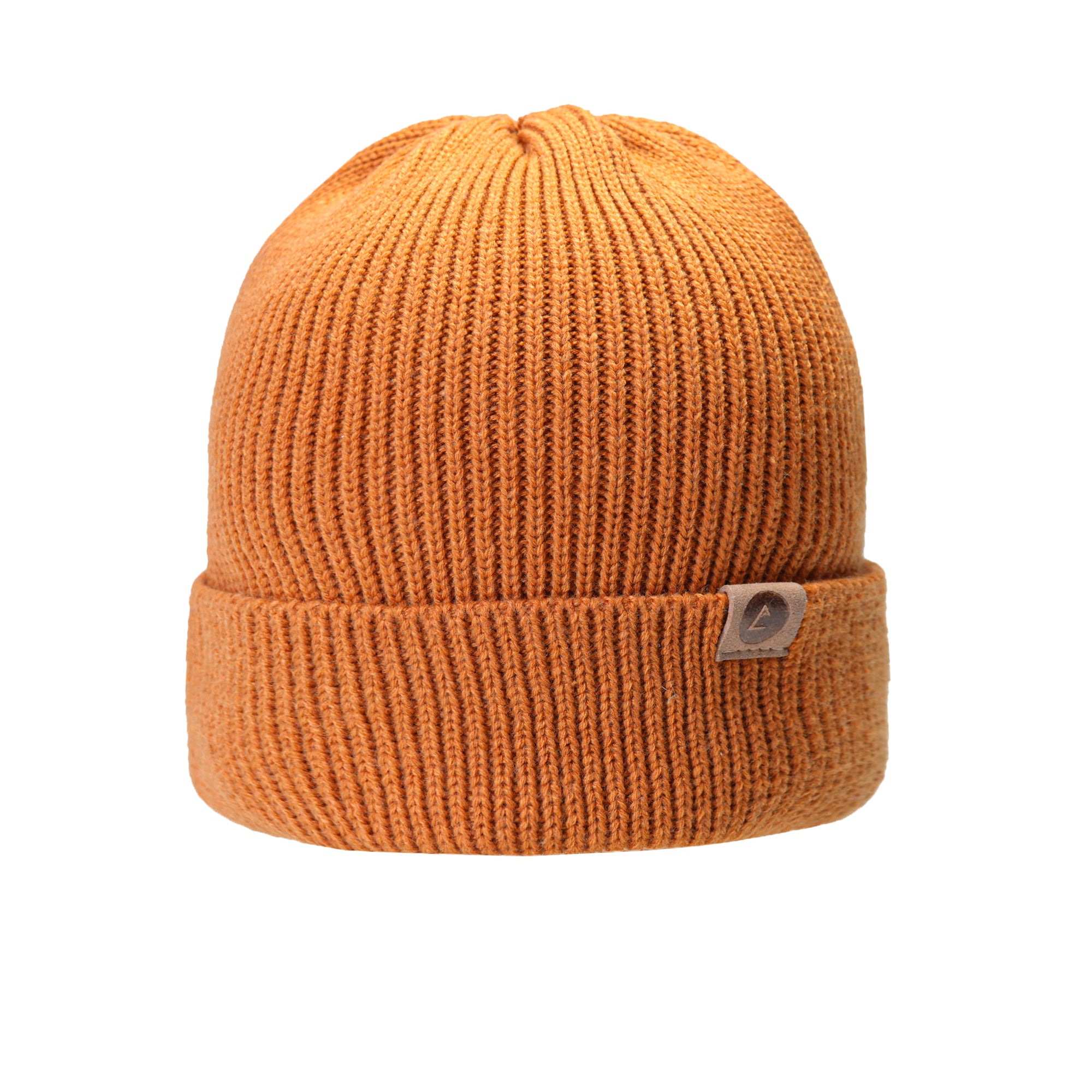Gorro beanie Limarí Café Mostaza