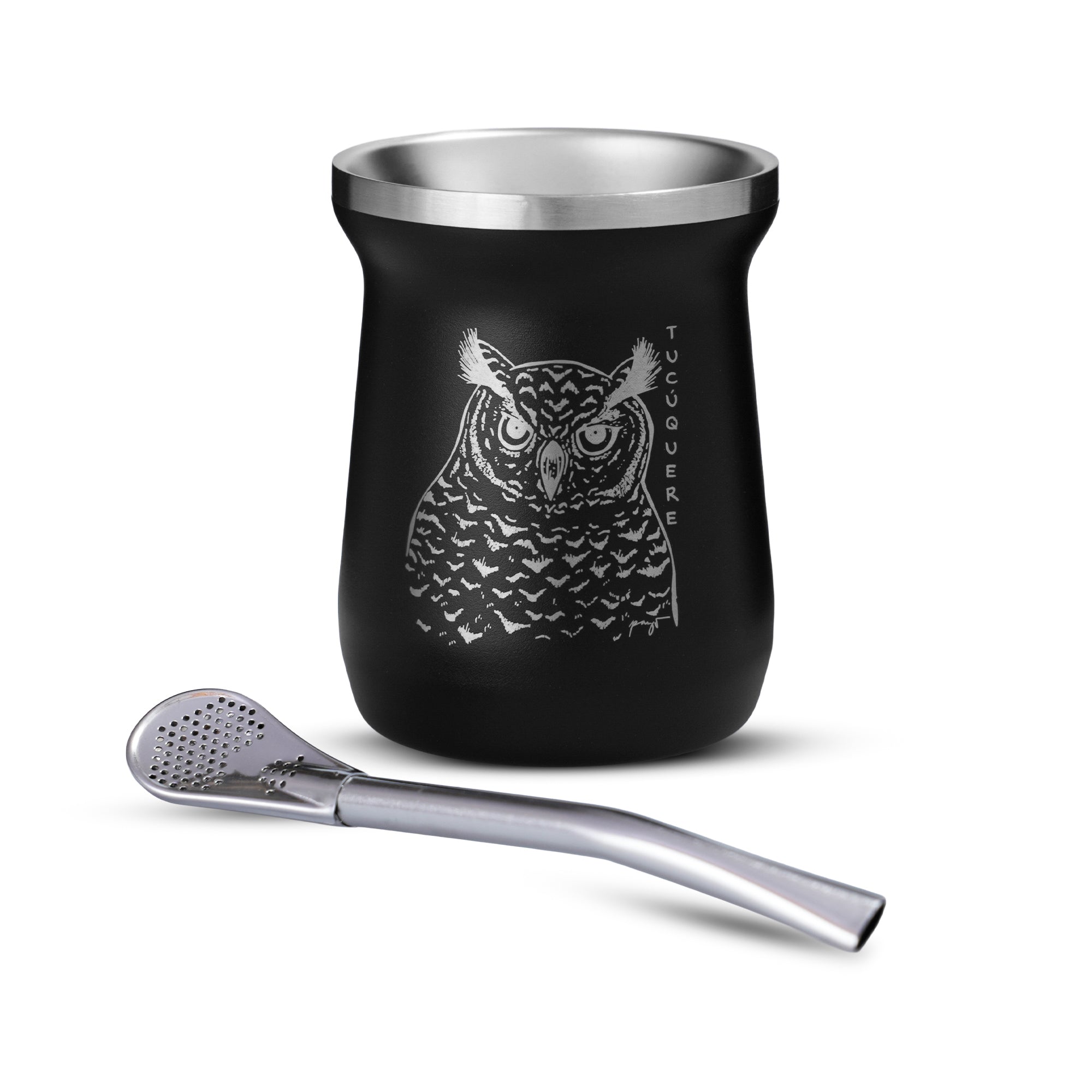 Matera térmica Tucúquere 160 ml Negro