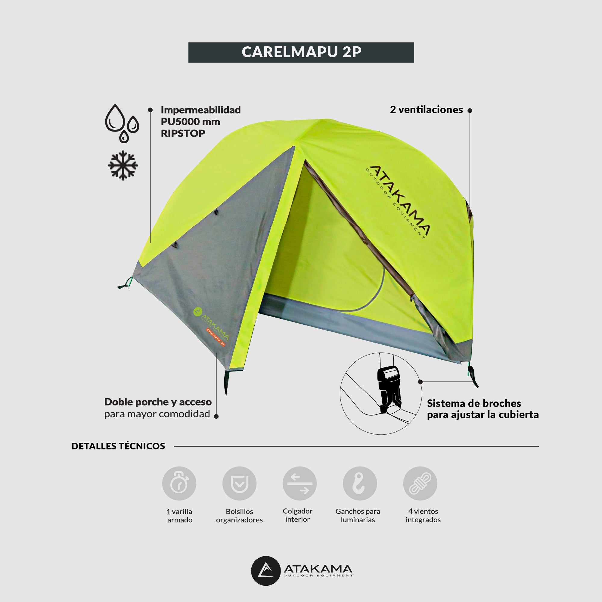 Carpa Carelmapu II 2P 4 Estaciones