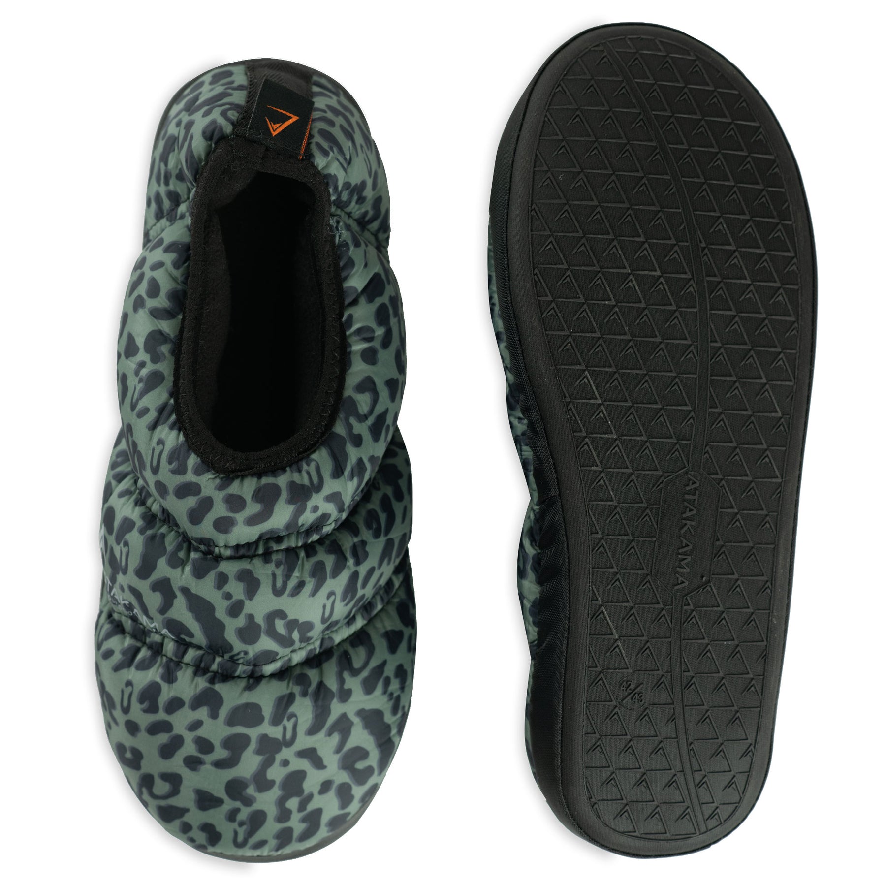 Pantufla Futaleufú Adulto 2022 verde print