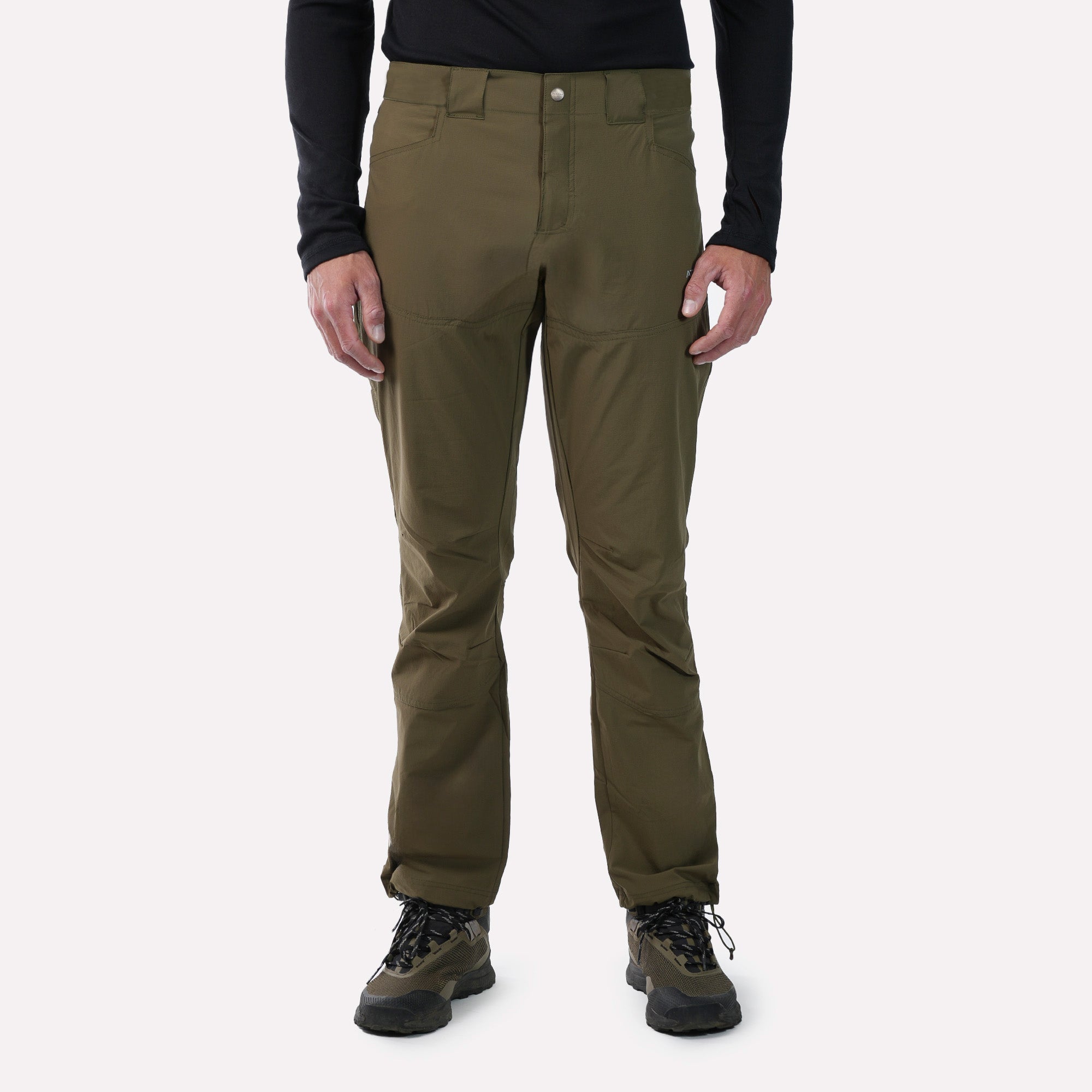 Pantalón Outdoor Hombre Alpino Verde