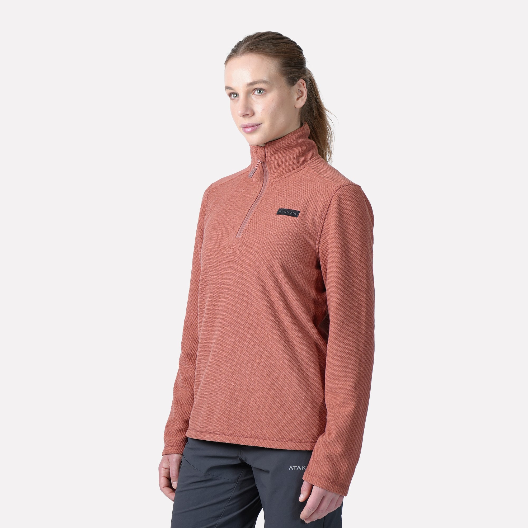 Polar Texturado Mujer Ventisquero Rosado