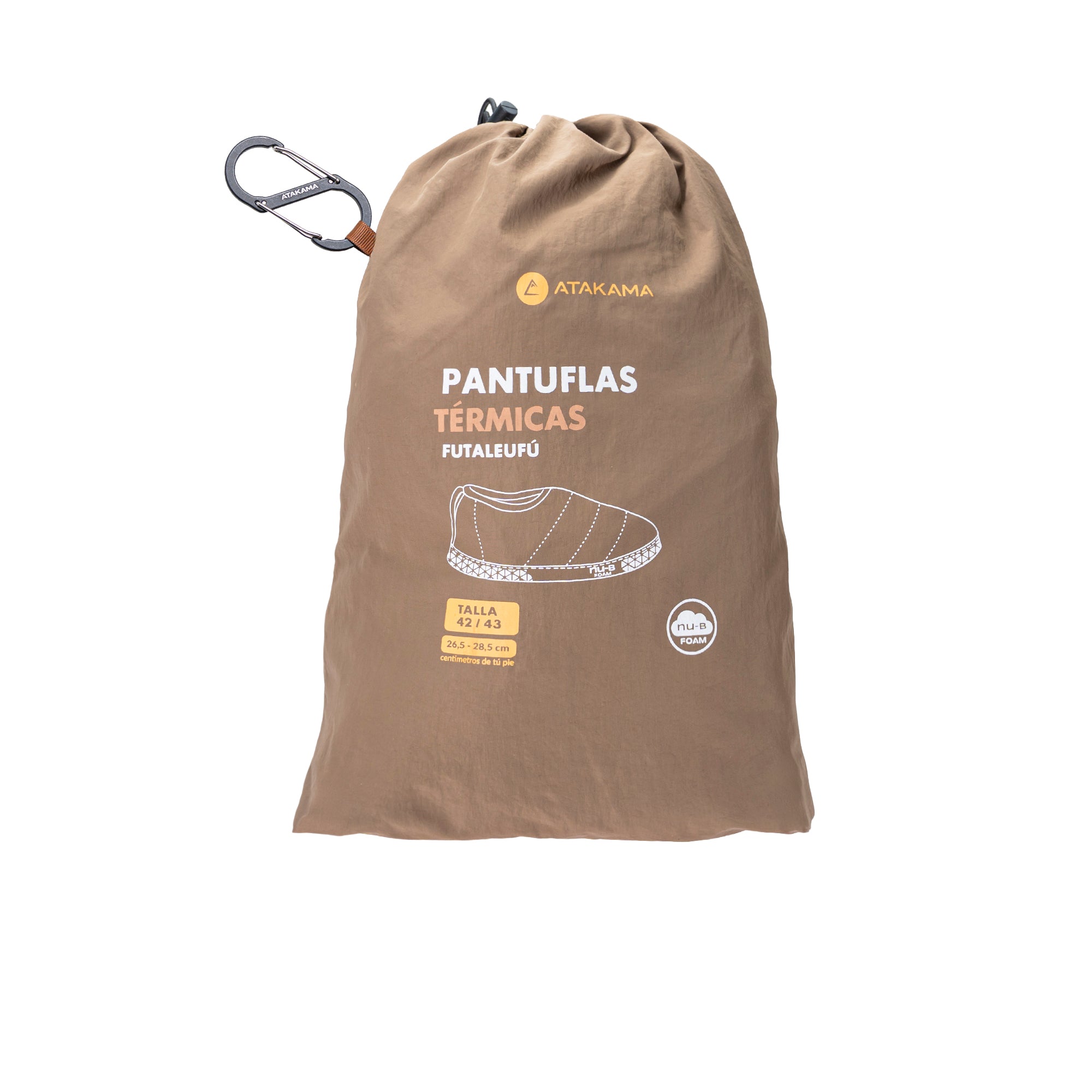 Pantufla térmica Futaleufú FLEX Nu-B Foam Verde