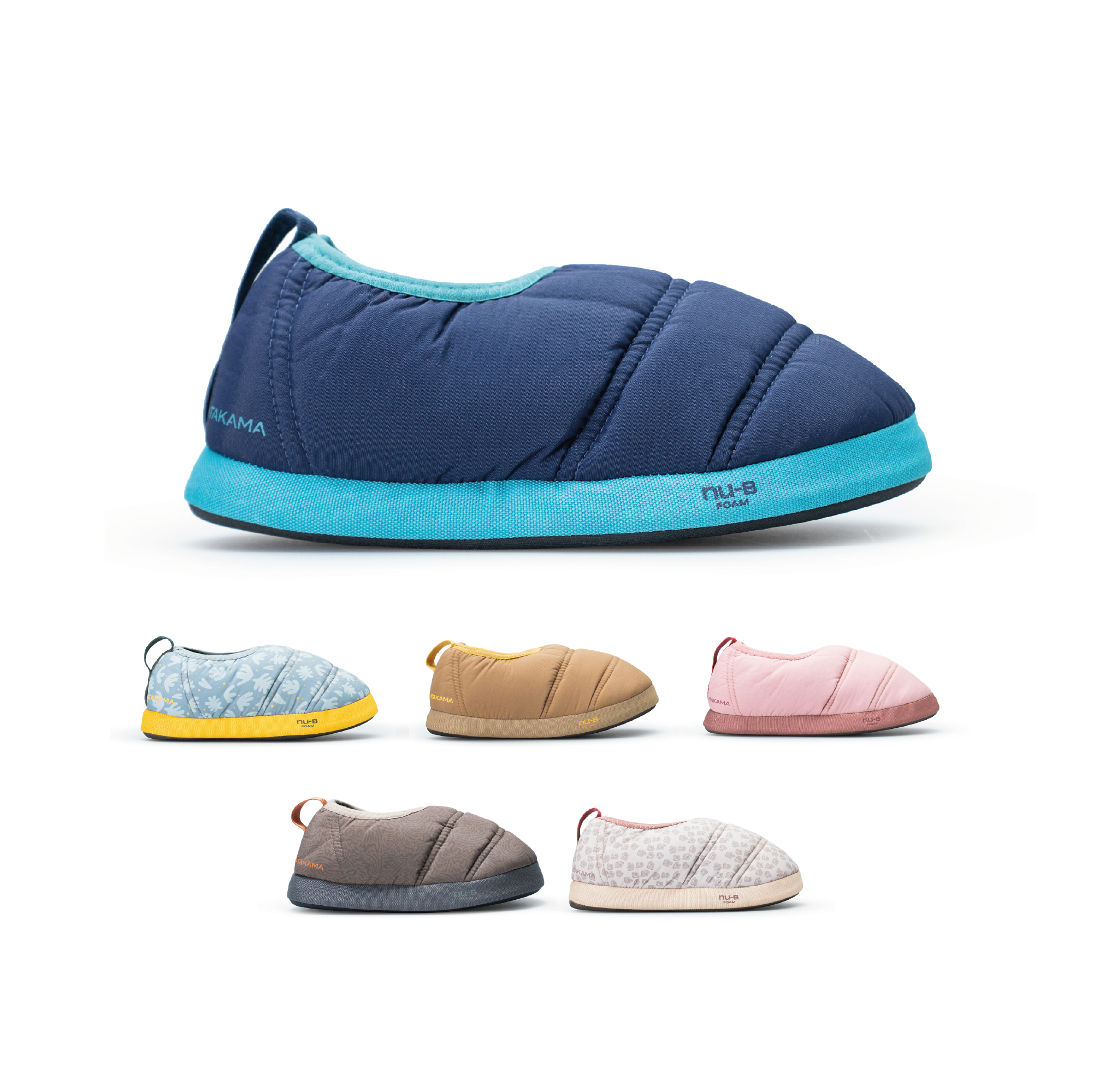 Pantuflas térmicas Futaleufú Niños SOFT Nu-B Foam Azul Marino