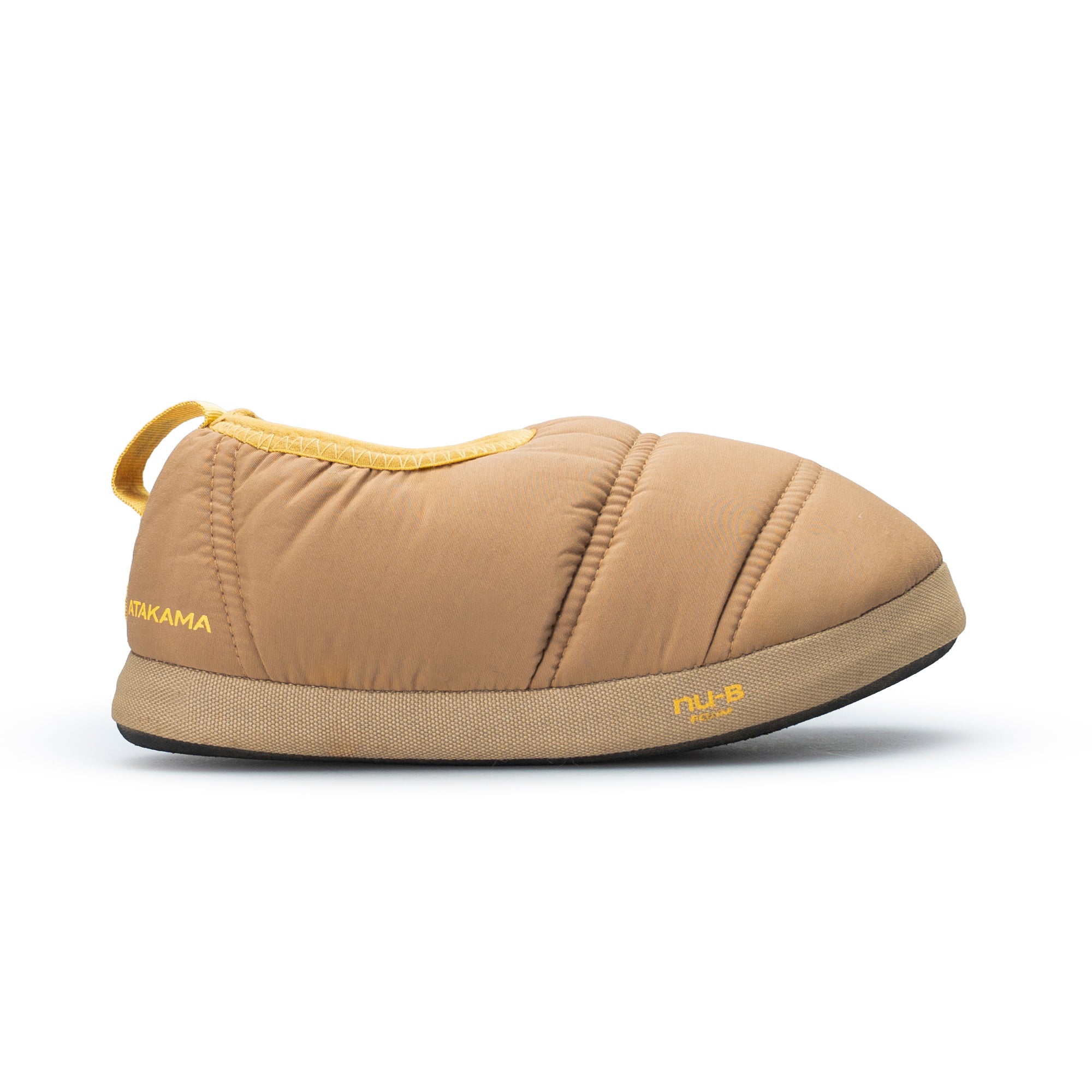 Pantuflas térmicas Futaleufú Niños SOFT Nu-B Foam Cafe Caramelo