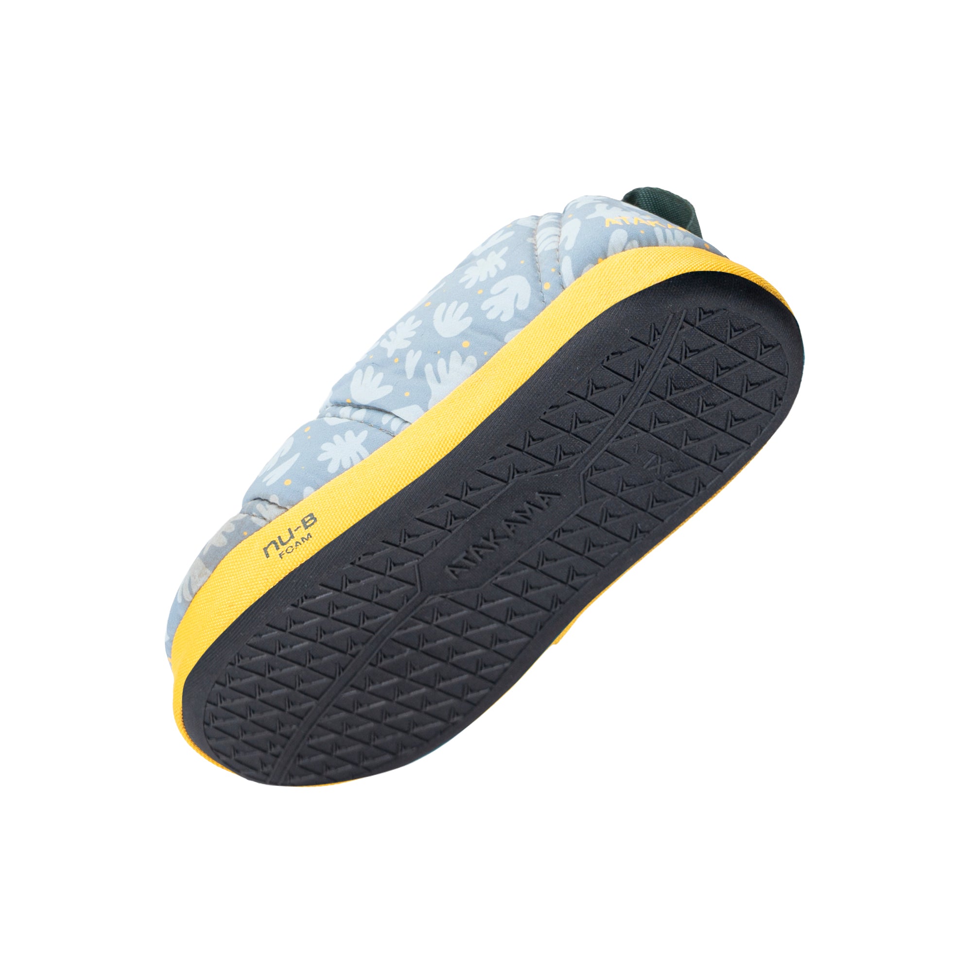 Pantuflas térmicas Futaleufú Niños Nu-B Foam celeste Print
