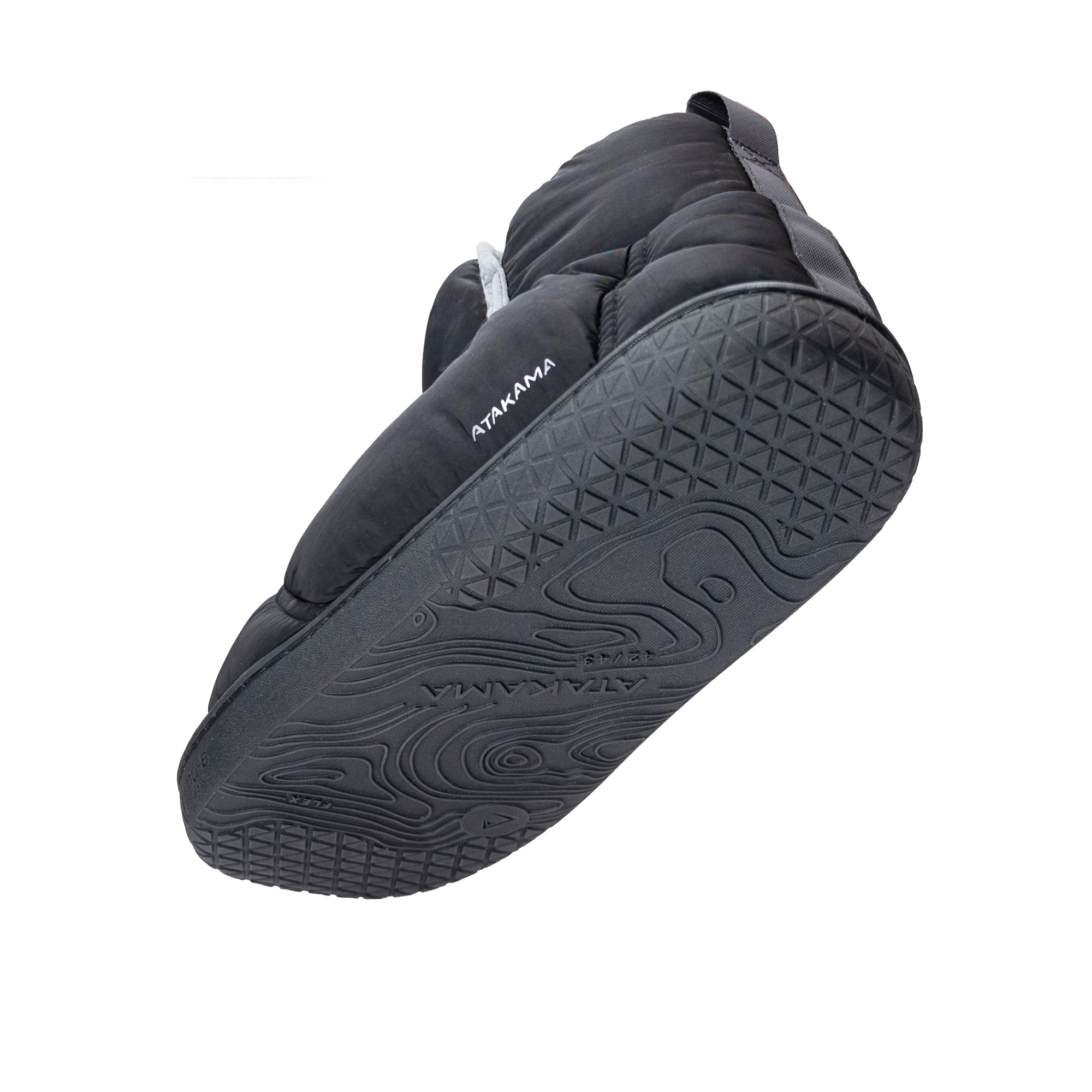 Pantufla térmica Navarino FLEX Nu-B Foam Negra/Gris