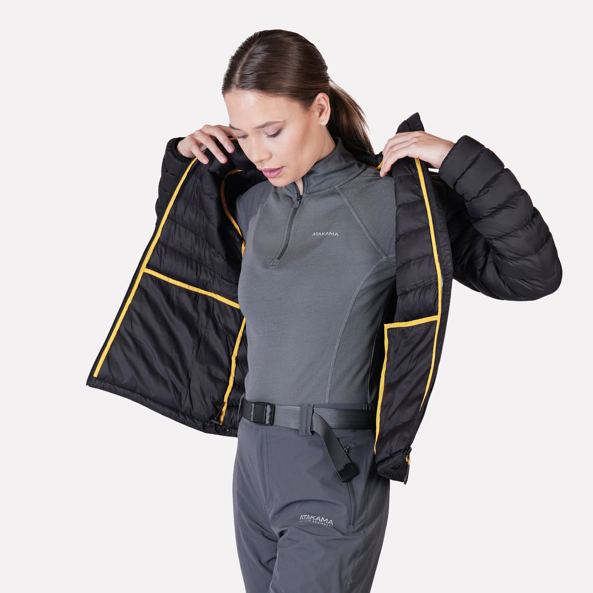 Parka Térmica Mujer Nómada Negro