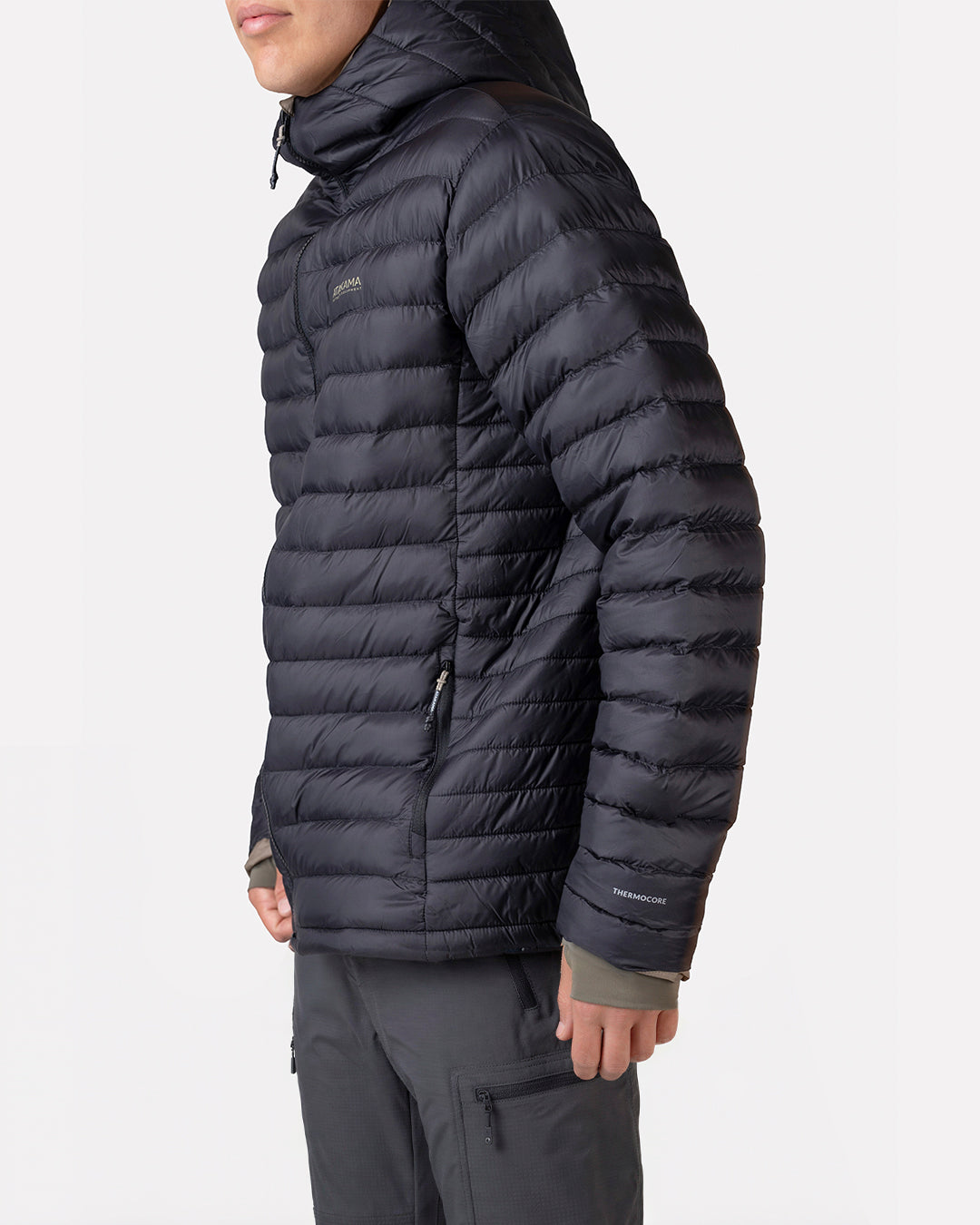 Parka Termica Indomita Hombre Negro